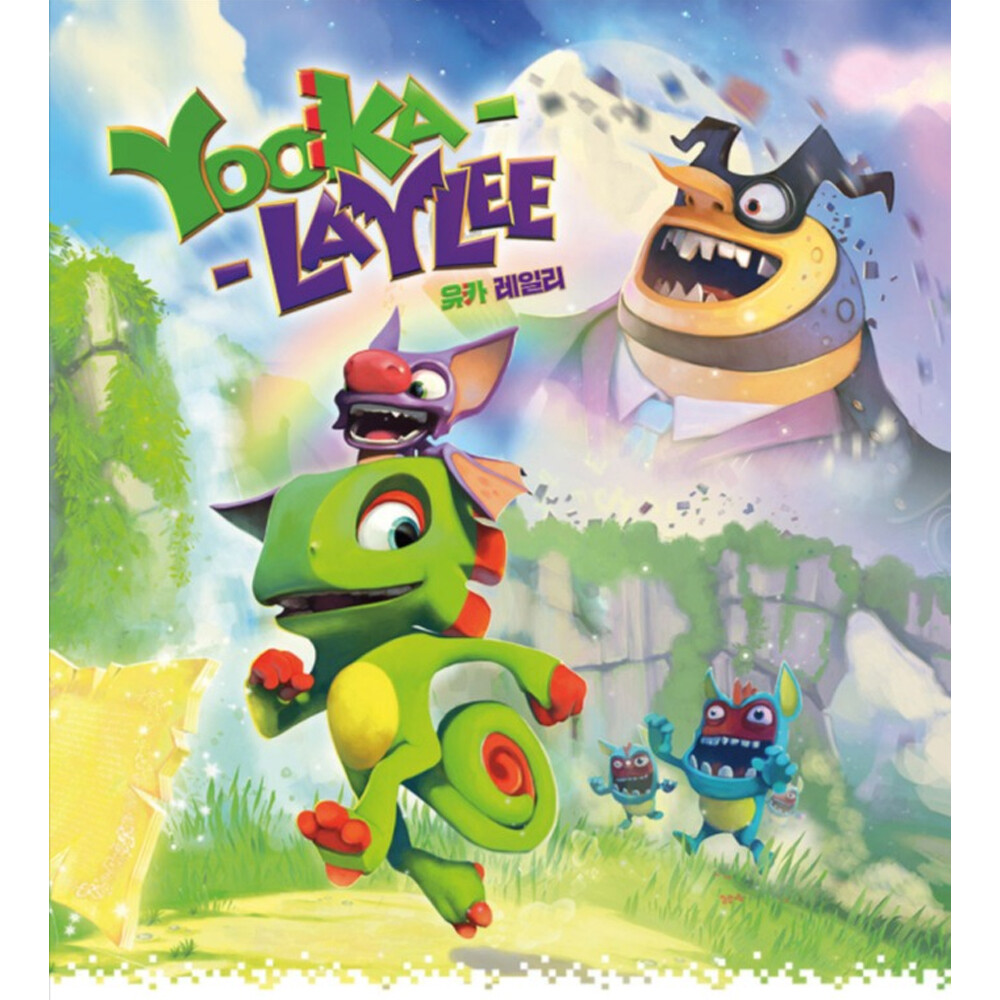 PS4 Yooka-Laylee Korean English French Spanish German Italian