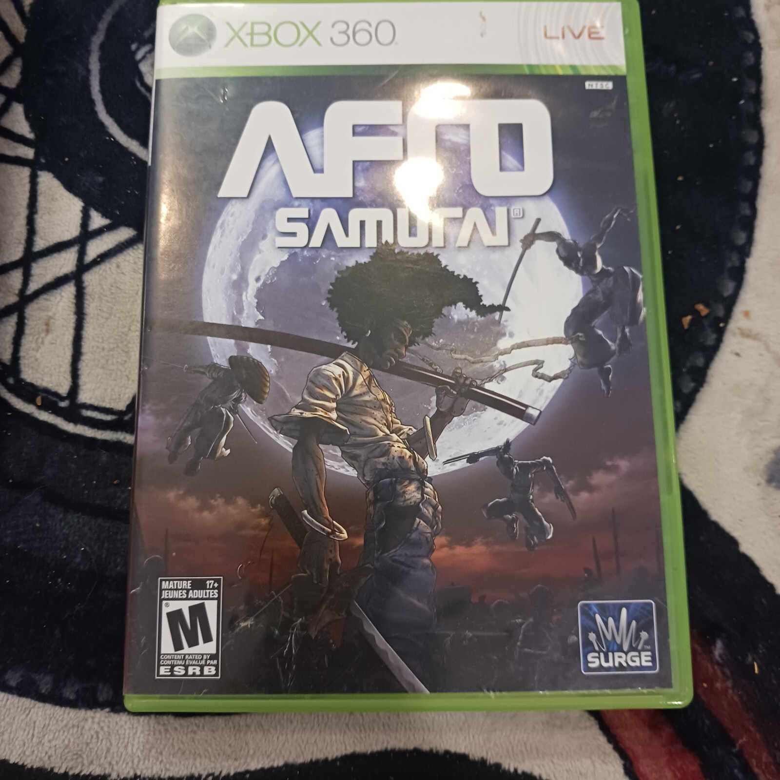 Afro Samurai (Microsoft Xbox 360, 2009) Complete CIB Tested