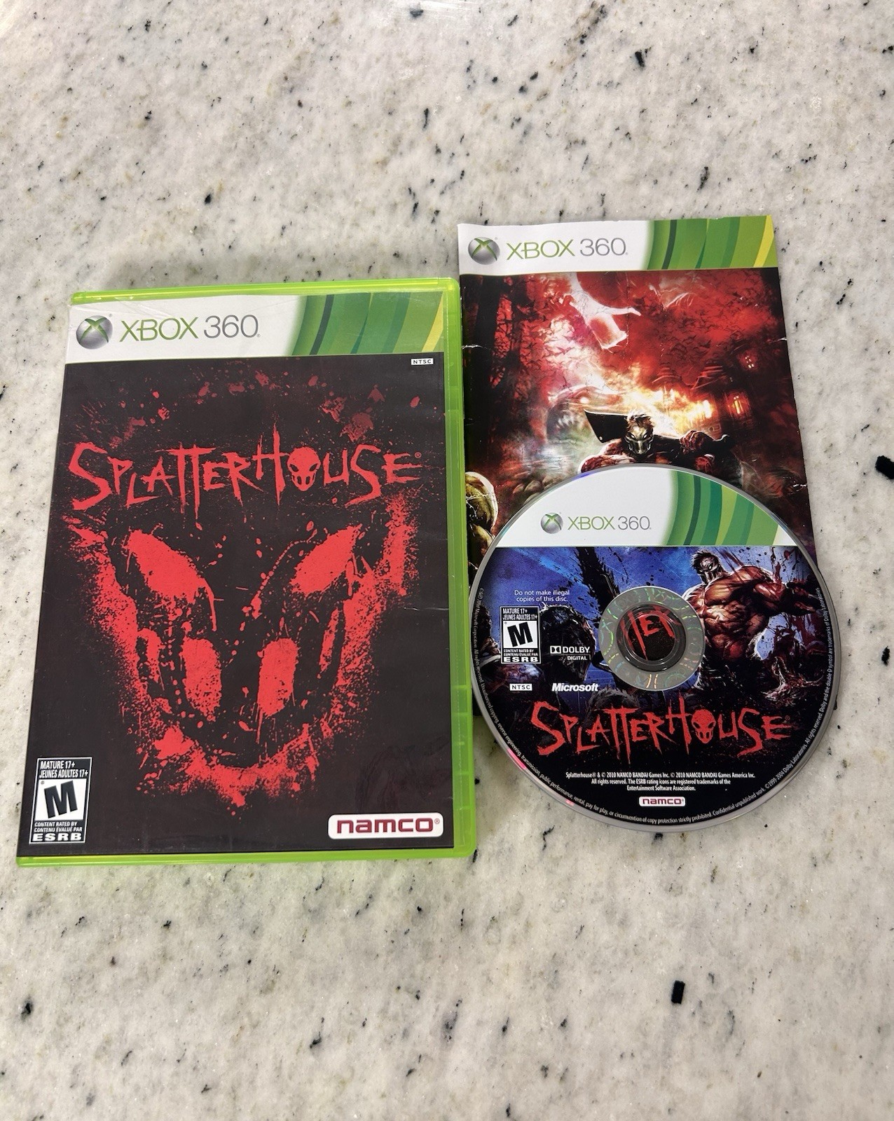 Splatterhouse (Microsoft Xbox 360, 2010) CIB Complete