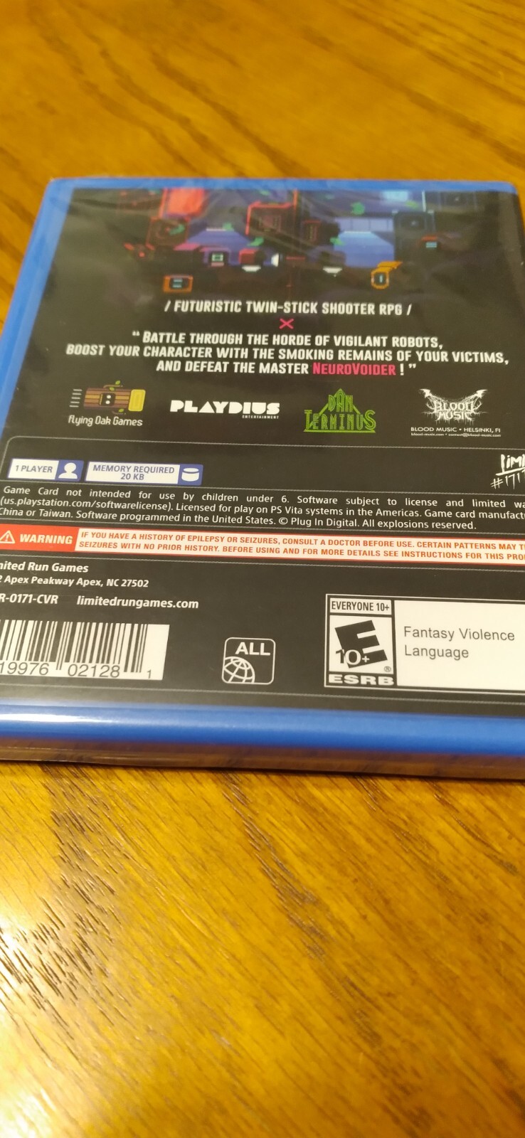 NeuroVoider: Limited Edition (Sony PlayStation 4, 2017)