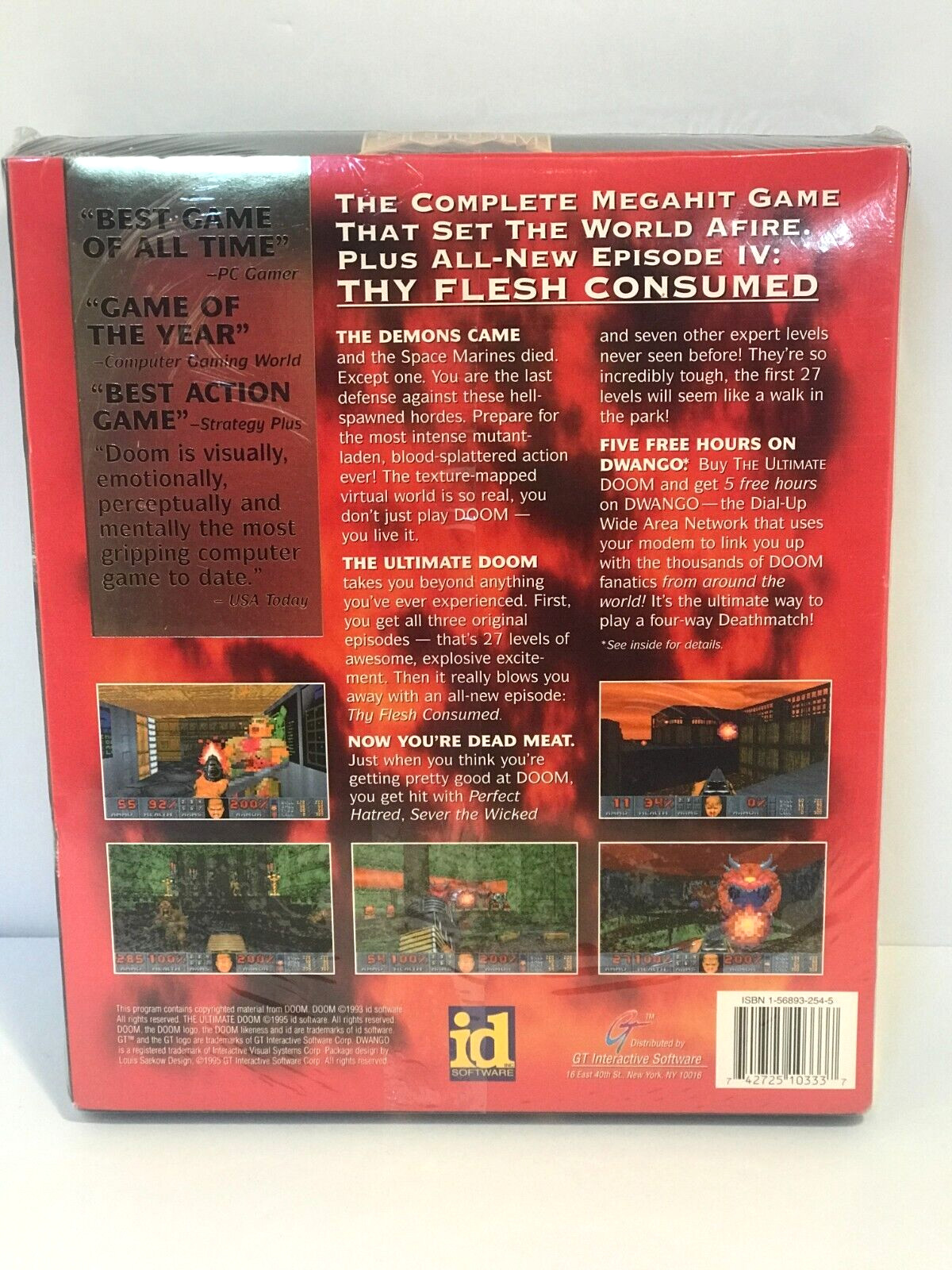Ultimate Doom (PC, 1995) – The Original Big Box Release READ DESCRIPTION