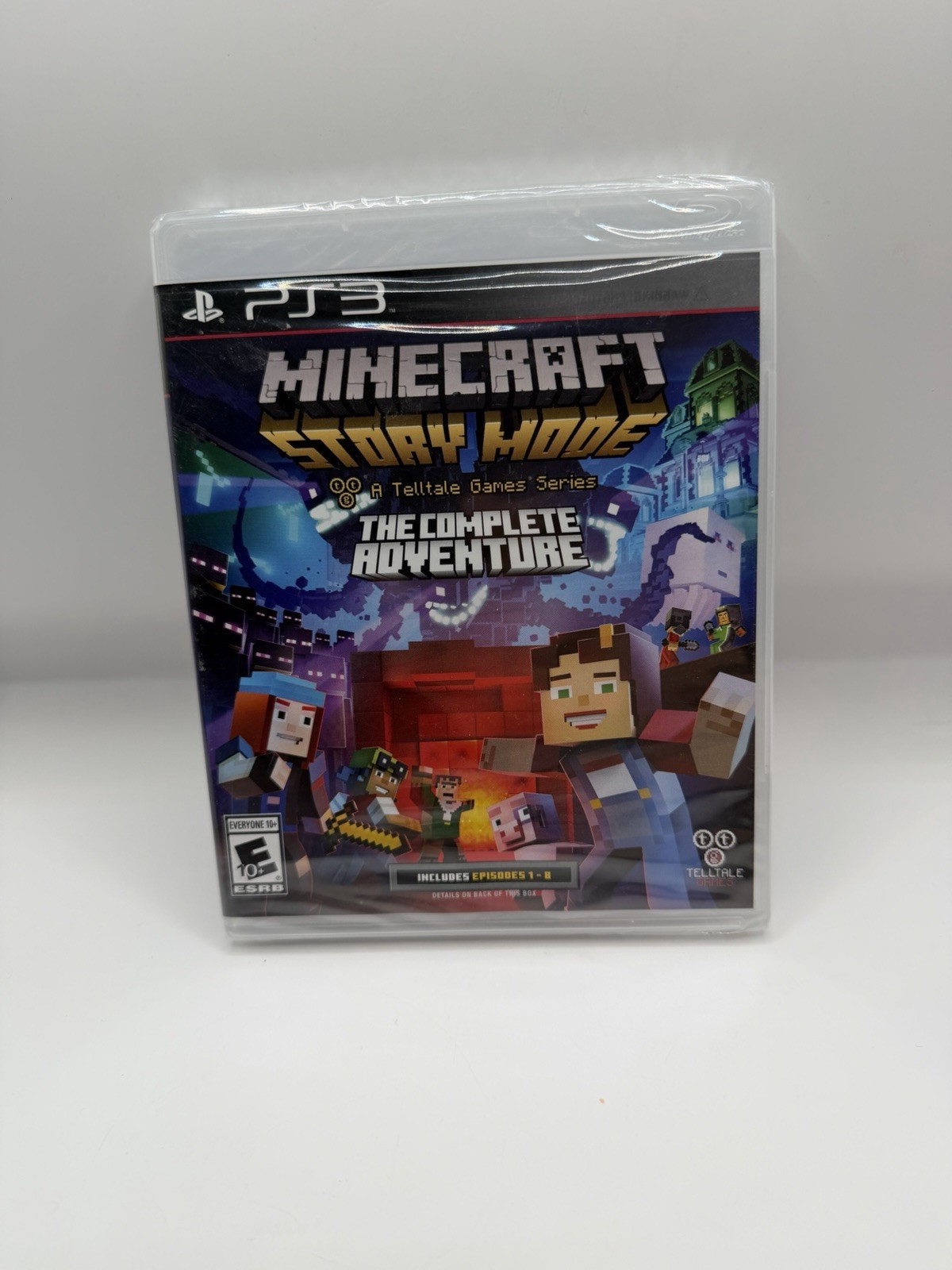 Minecraft: Story Mode The Complete Adventure SonyPlaystation 3 PS3, 2015