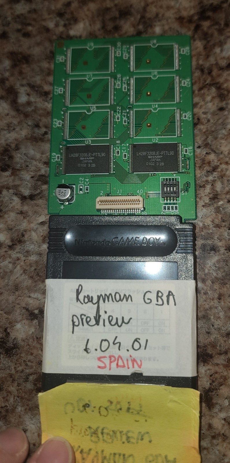 Rayman Advance Prototype Spain Review Game Boy Advance