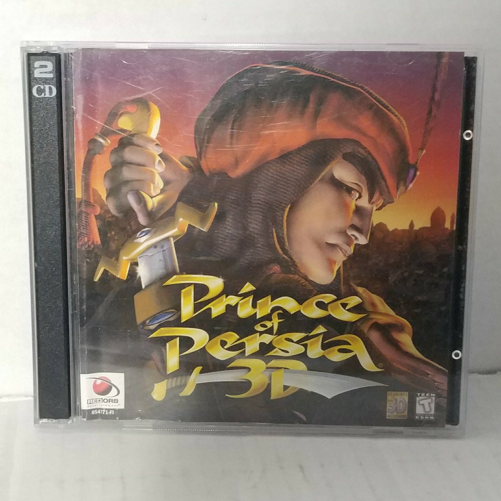 Prince of Persia 3D PC CD ROM Game For Windows 95/98-Red Orb Games