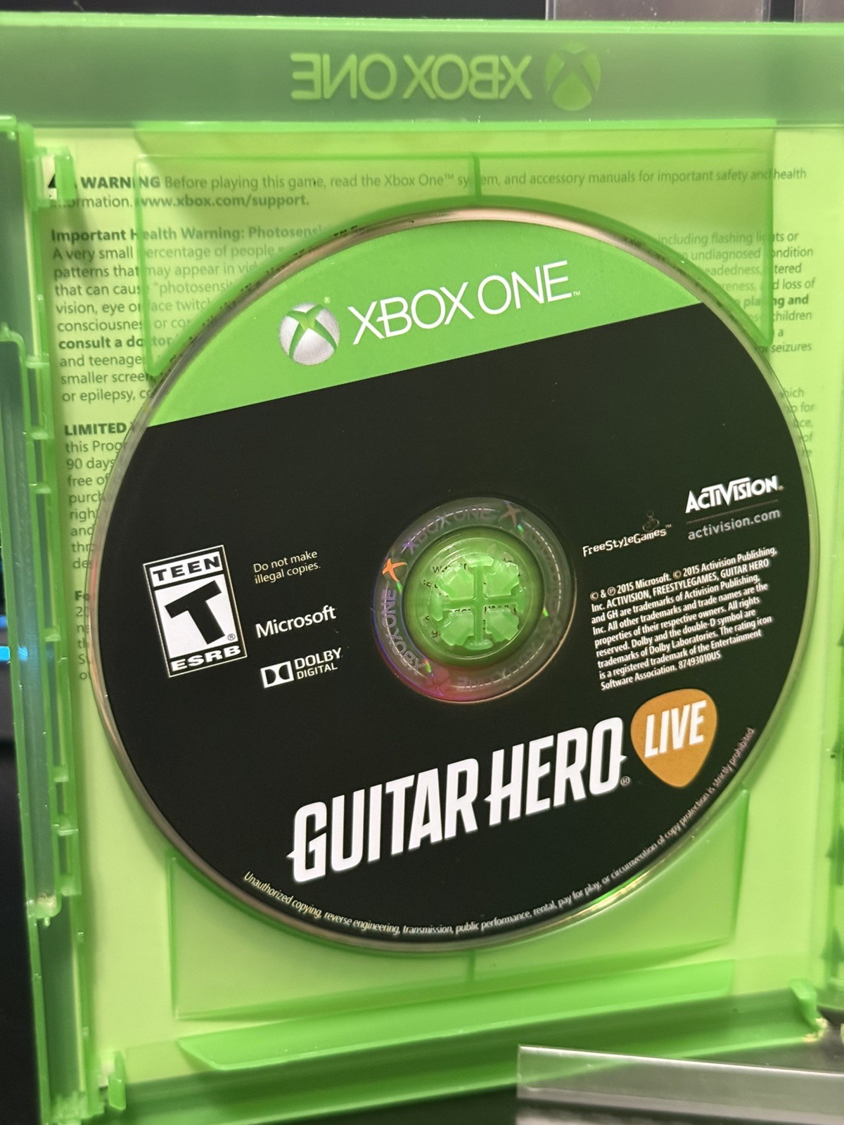 Guitar Hero Live Microsoft Xbox One