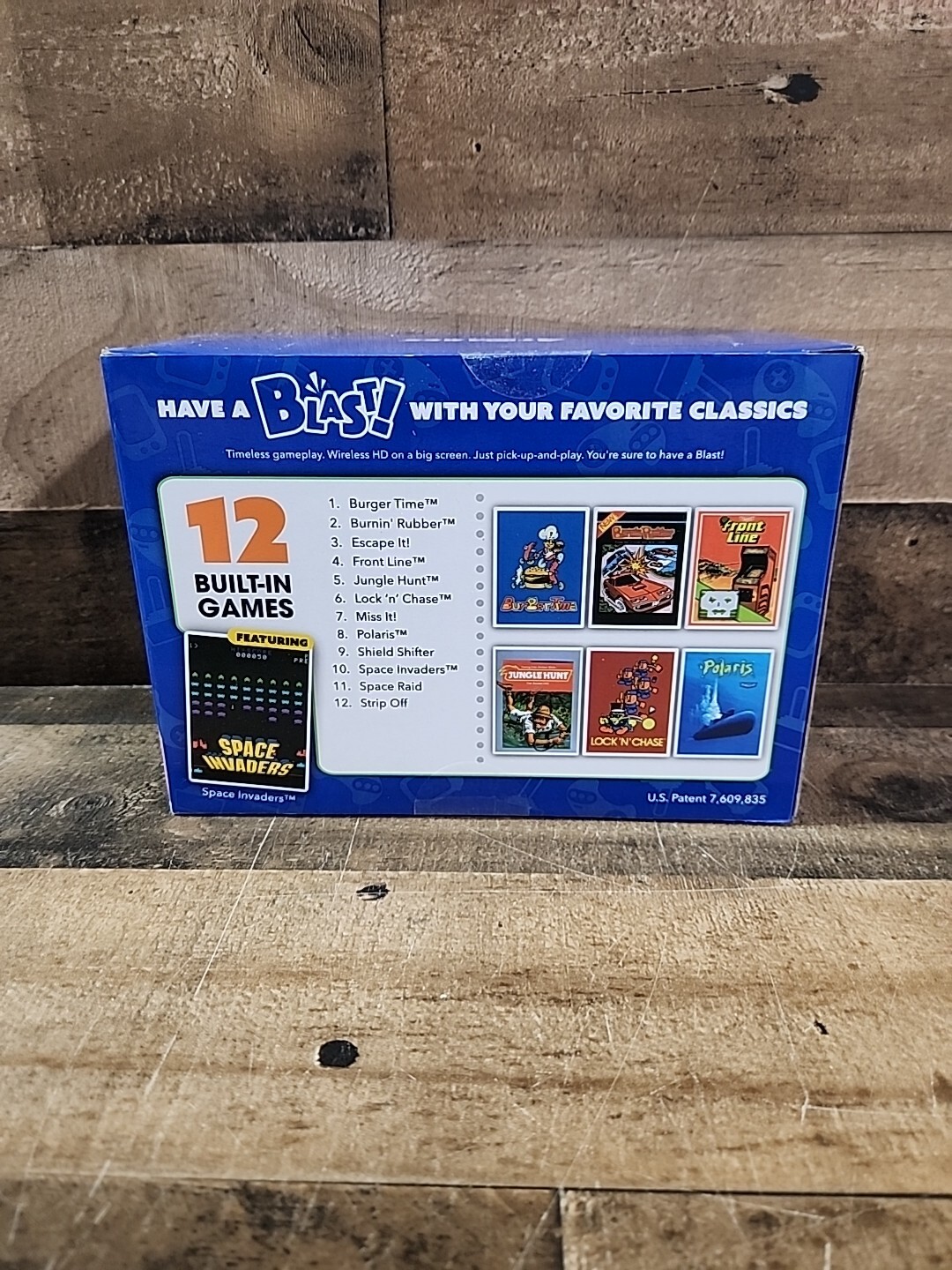 Legends Flashback Blast! AtGames, 2013 – 12 Built-In Games HDMI Dongle NEW