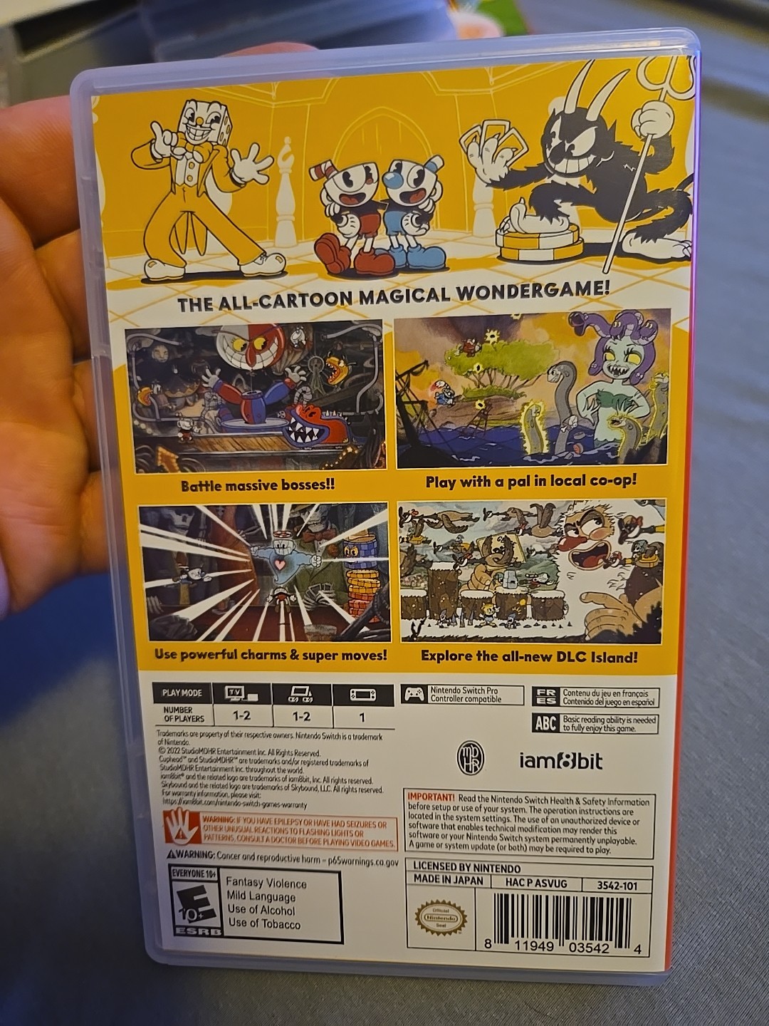 Cuphead (Nintendo Switch, 2022)