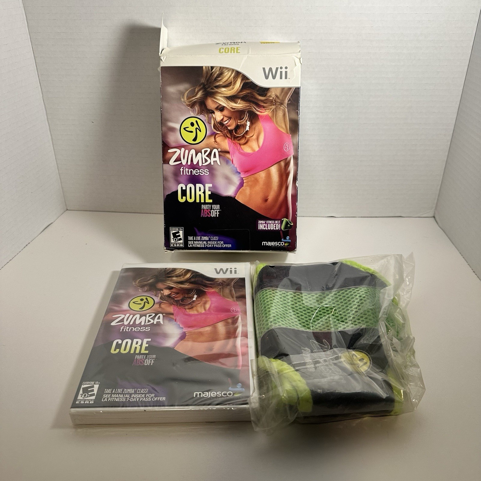 Nintendo Wii 2012 Zumba Fitness Core Includes Game and Belt New NIP READ