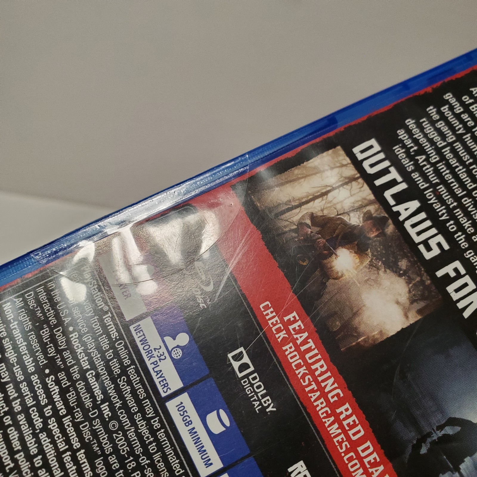 RED DEAD REDEMPTION 2 – Sony PlayStation 4 PS4 Complete W/ Map 2018 READ DESCRIP