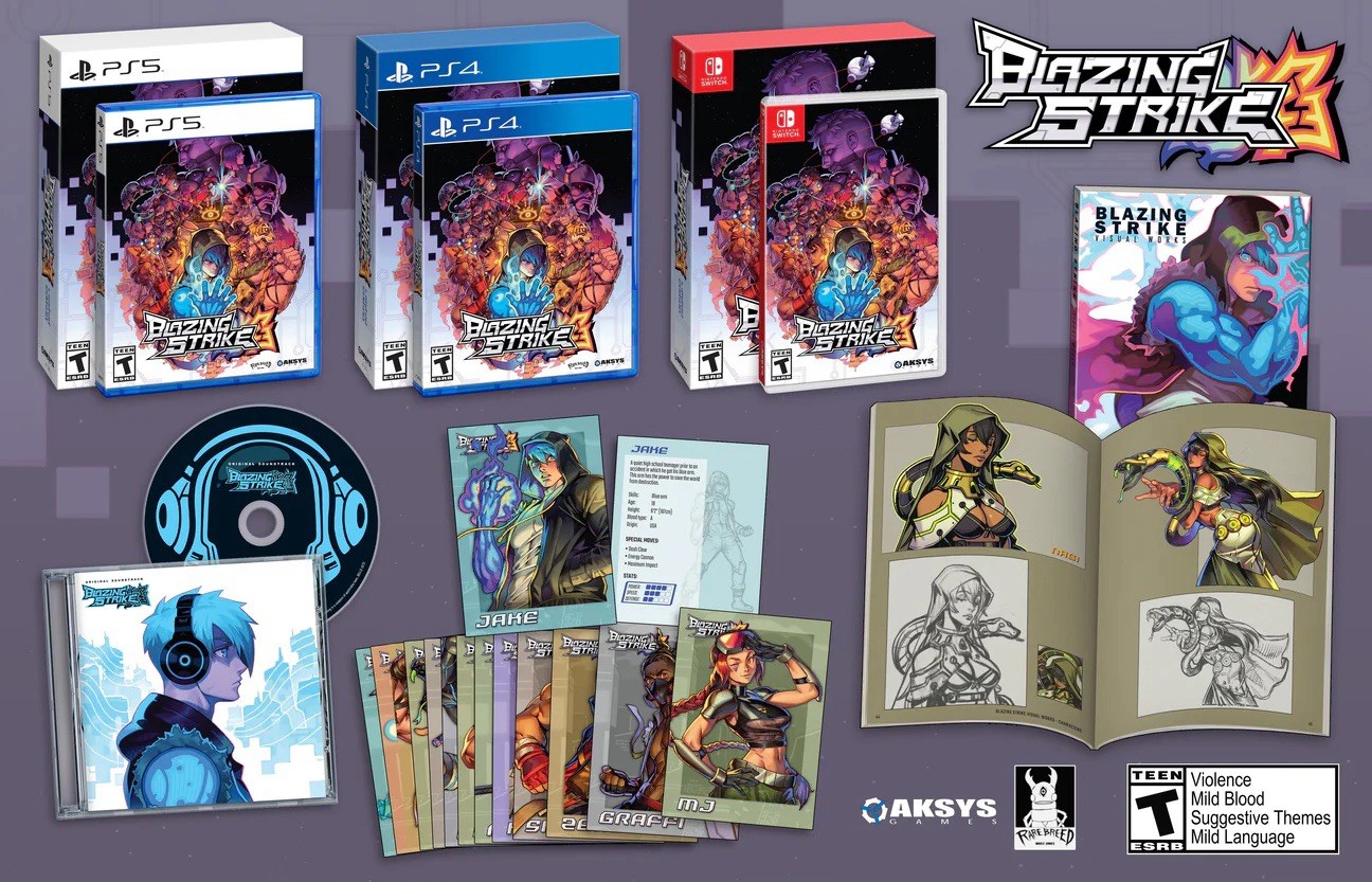 Blazing Strike Limited Edition Game PlayStation 5 PS5 (BRAND NEW)