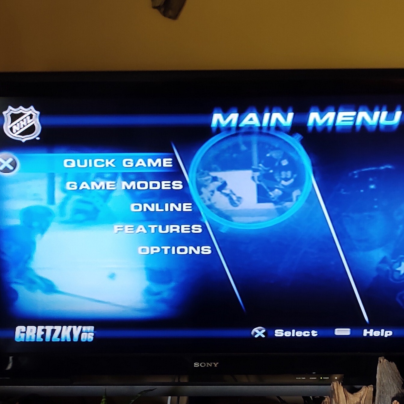 Gretzky NHL 06 Sony PlayStation 2 Complete Tested Resurfaced
