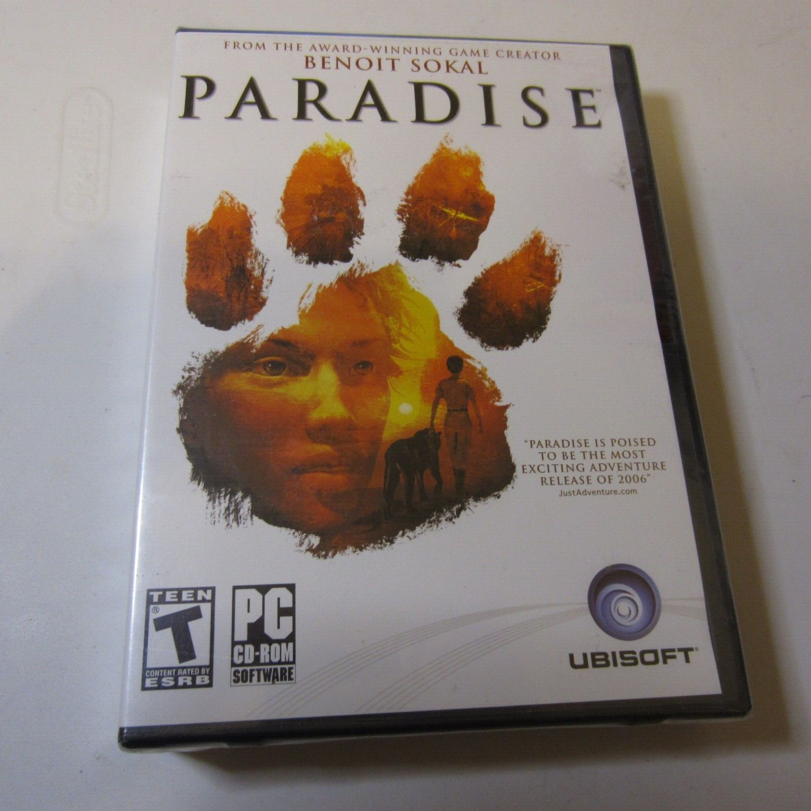 Paradise -Benoit Sokal PC CD-ROM SOFTWARE Video Game 05 Ubisoft RARE NEW SEALED