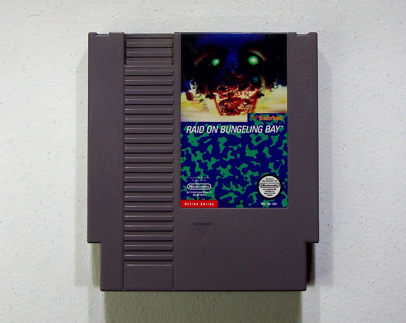 Raid on Bungeling Bay Nintendo NES Video Game Brøderbund Action Shooter