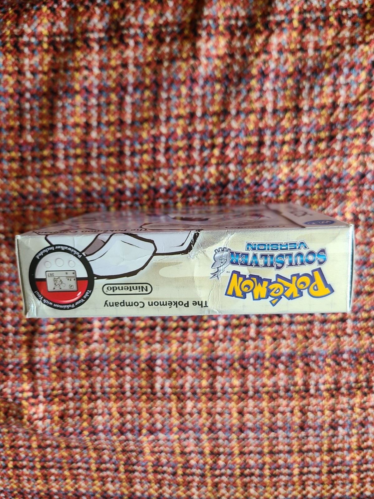 Pokémon SoulSilver Big Box Authentic Missing Pokewalker Tested Working