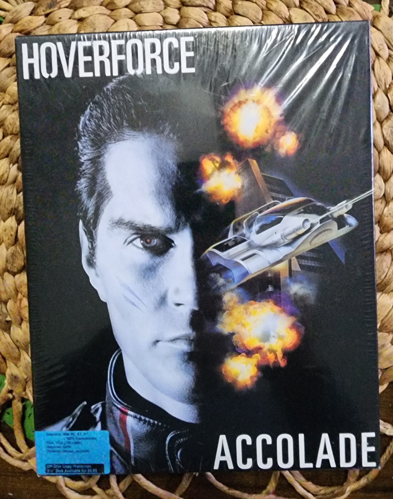 Hoverforce (1990) PC Big Box Game New Factory Sealed US Retauk Store Edition