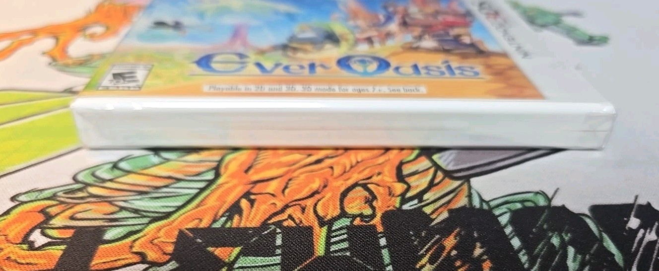 Ever Oasis World Edition Nintendo 3DS Brand New & Factory Sealed!