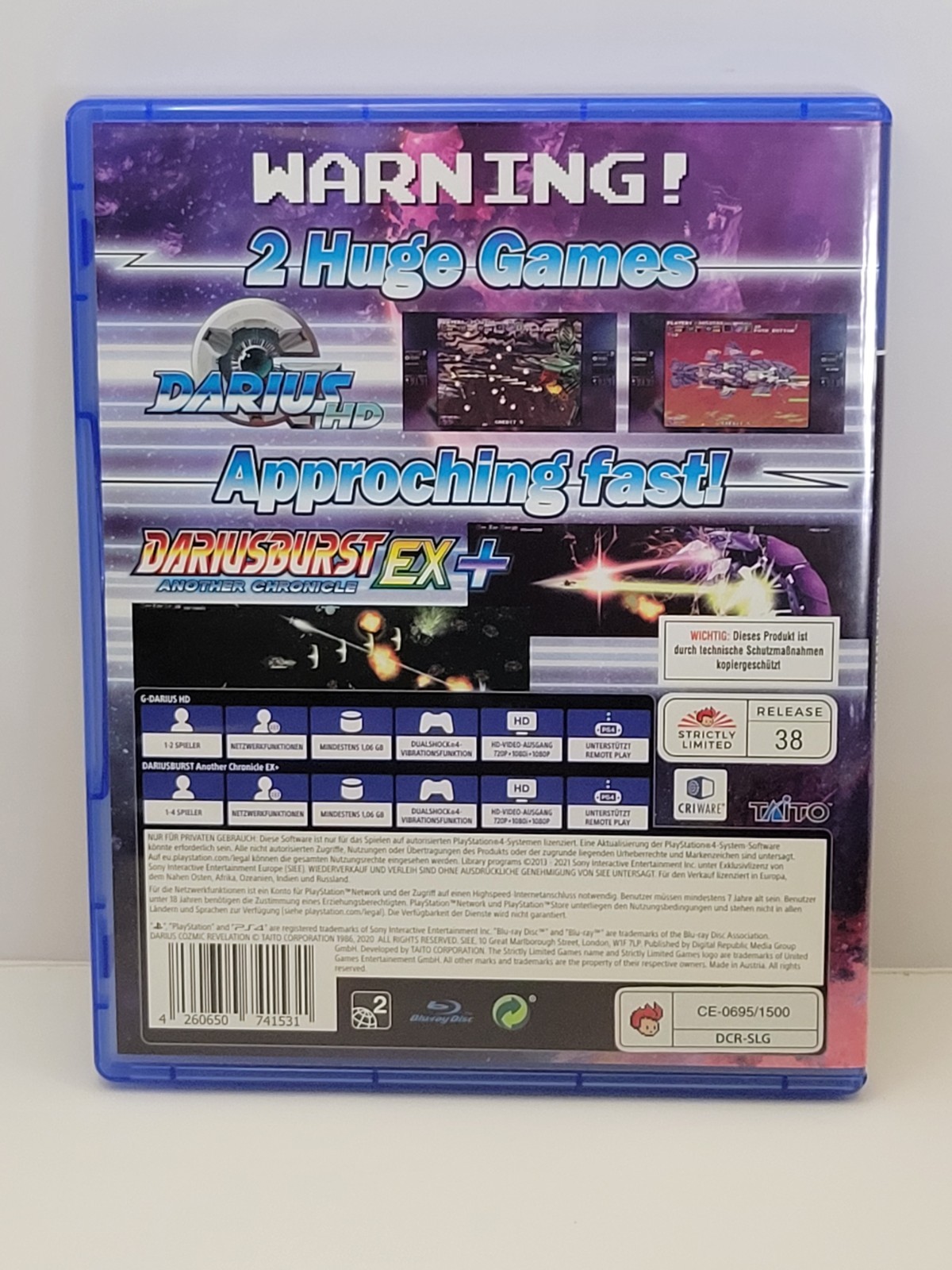 Darius Cozmic Revelation Collector’s Edition – Strictly Limited Games (PS4)