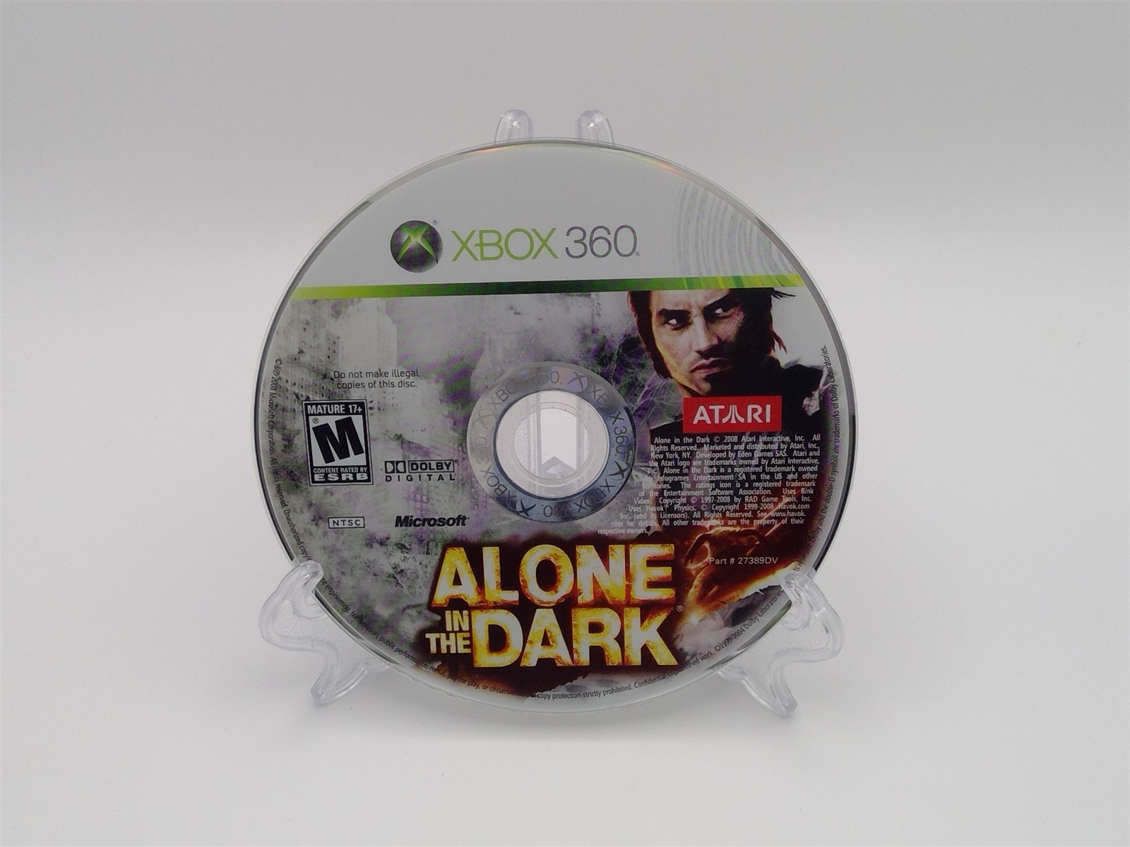 Alone in the Dark (Xbox 360, 2008) Clean Tested Working – Free Ship
