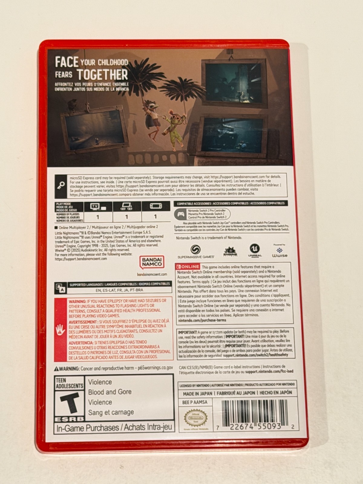 Little Nightmares III – Nintendo Switch 2