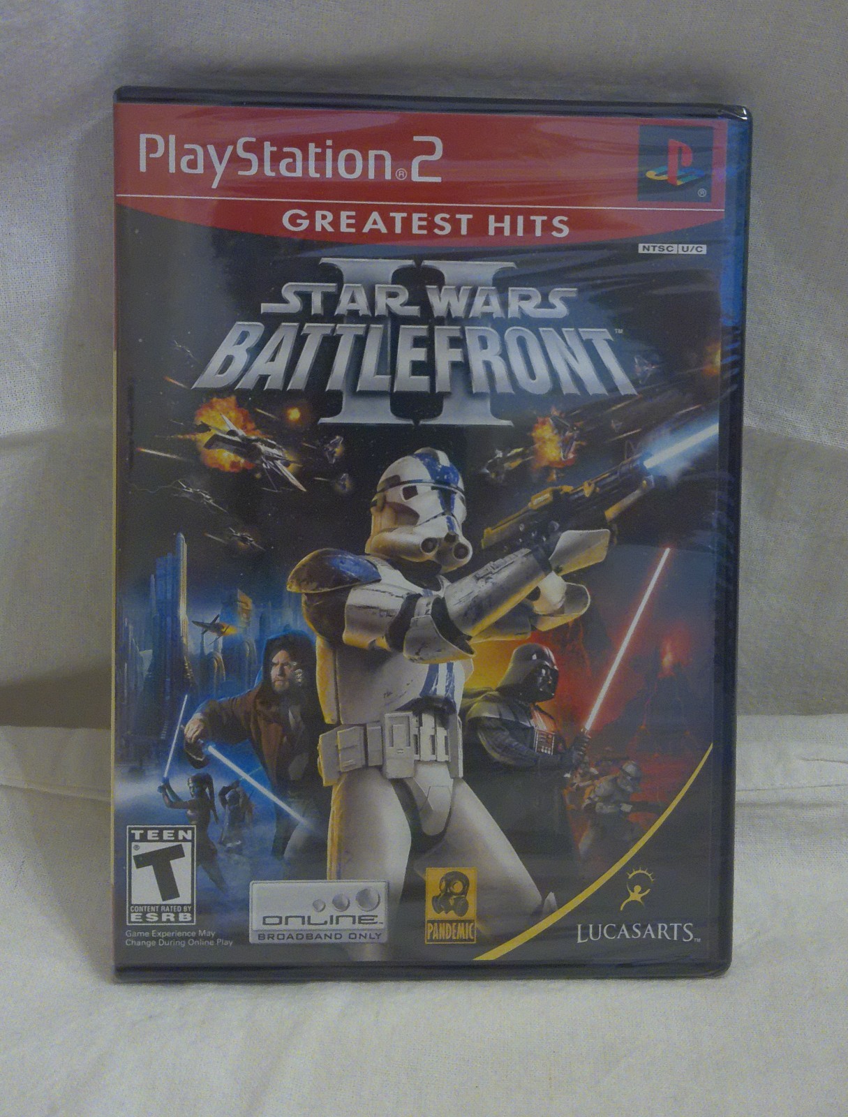 Star Wars Battlefront II (PS2, 2005) Greatest Hits BRAND NEW/FACTORY SEALED