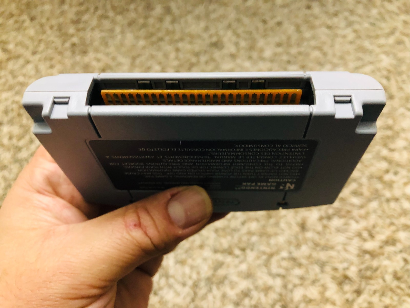 Super Mario 64 (Nintendo 64, 1996) Game Cartridge only Tested Authentic
