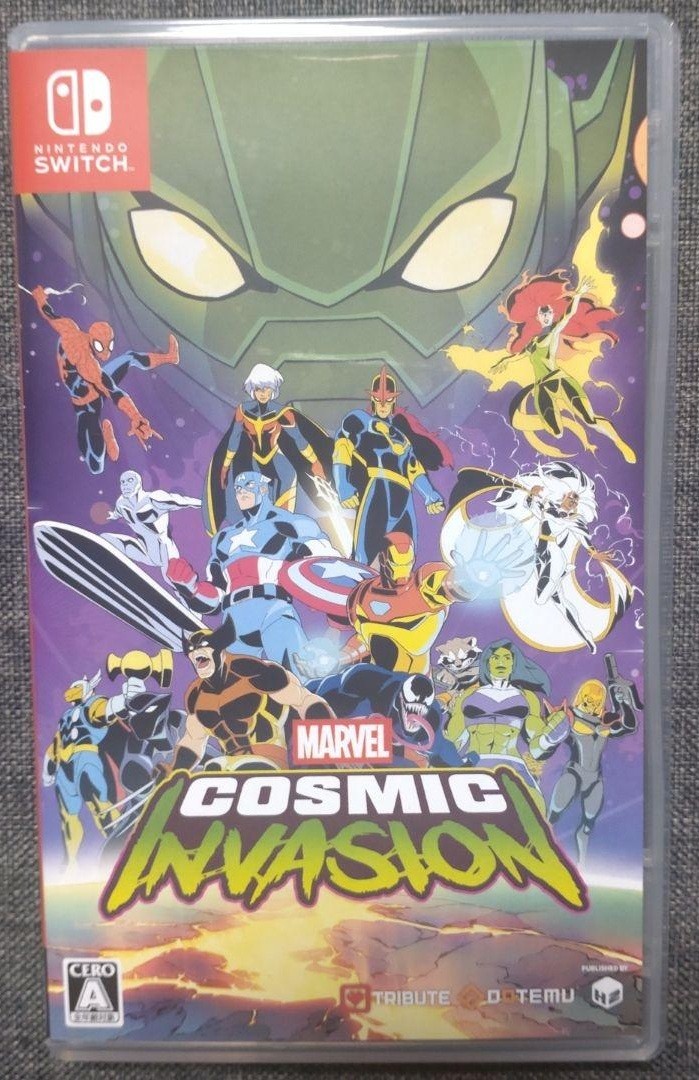 MARVEL Cosmic Invasion Normal Nintendo Switch Game Soft Japan New