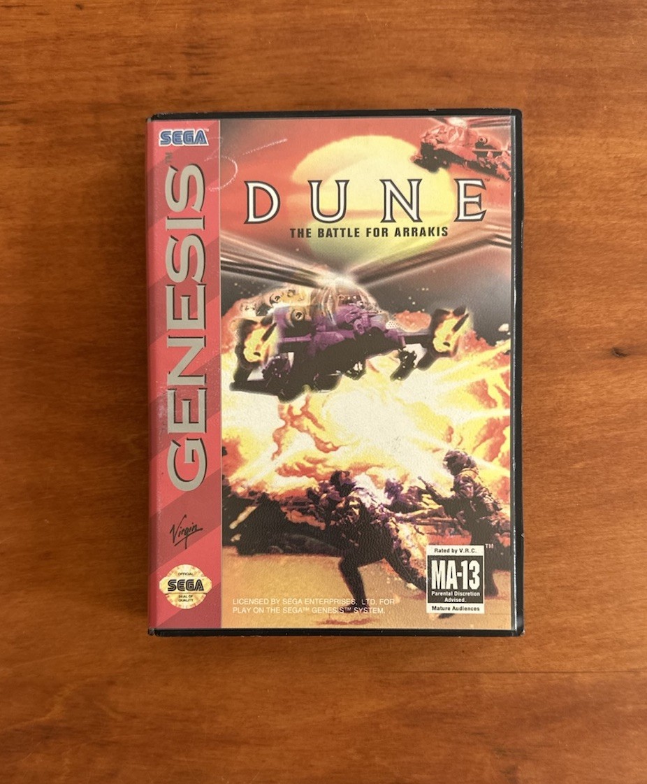 Dune The Battle For Arakis (Sega Genesis) VGC Tested & Works – Ships Fast RARE