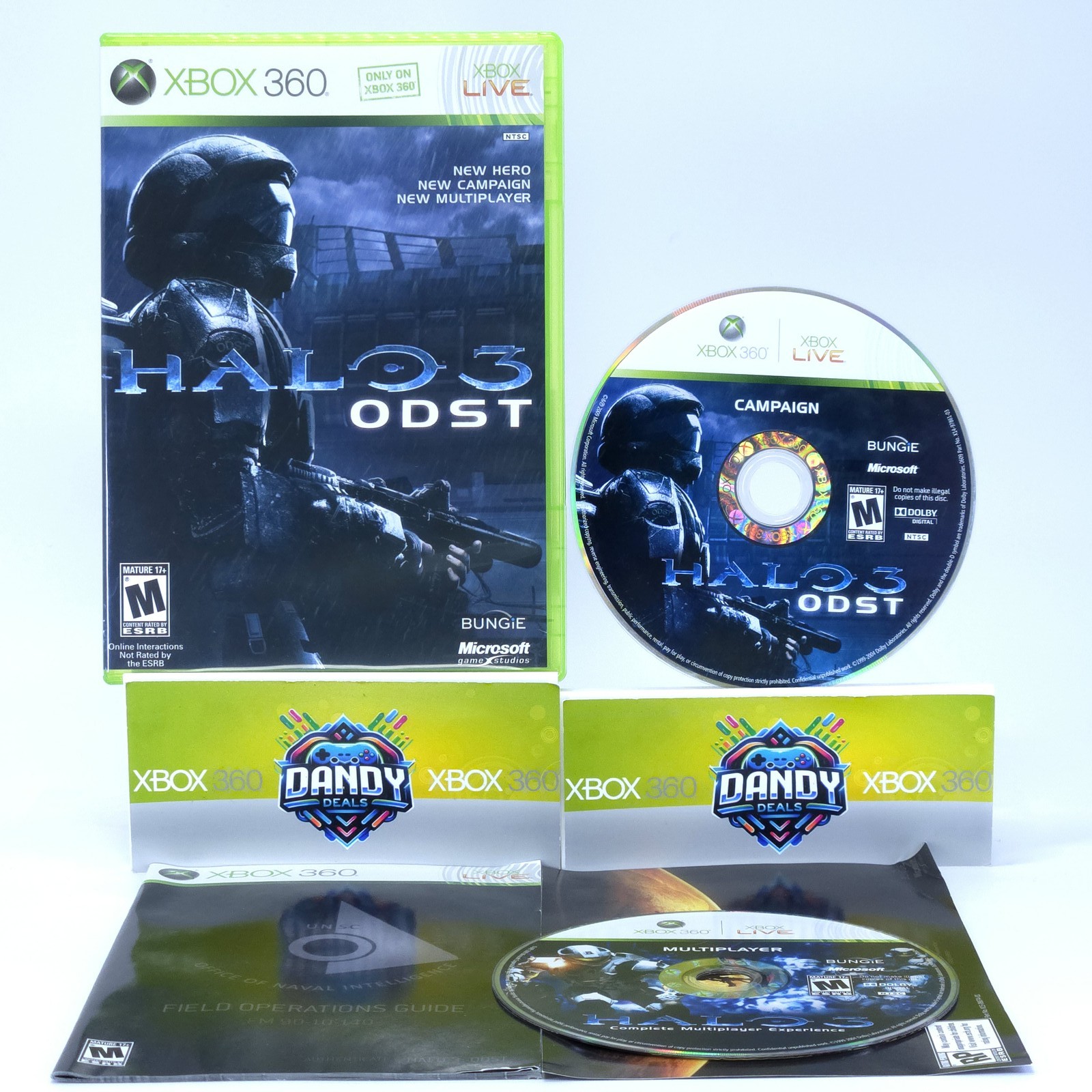 Halo 3: ODST CIB W/ Manual – Xbox 360