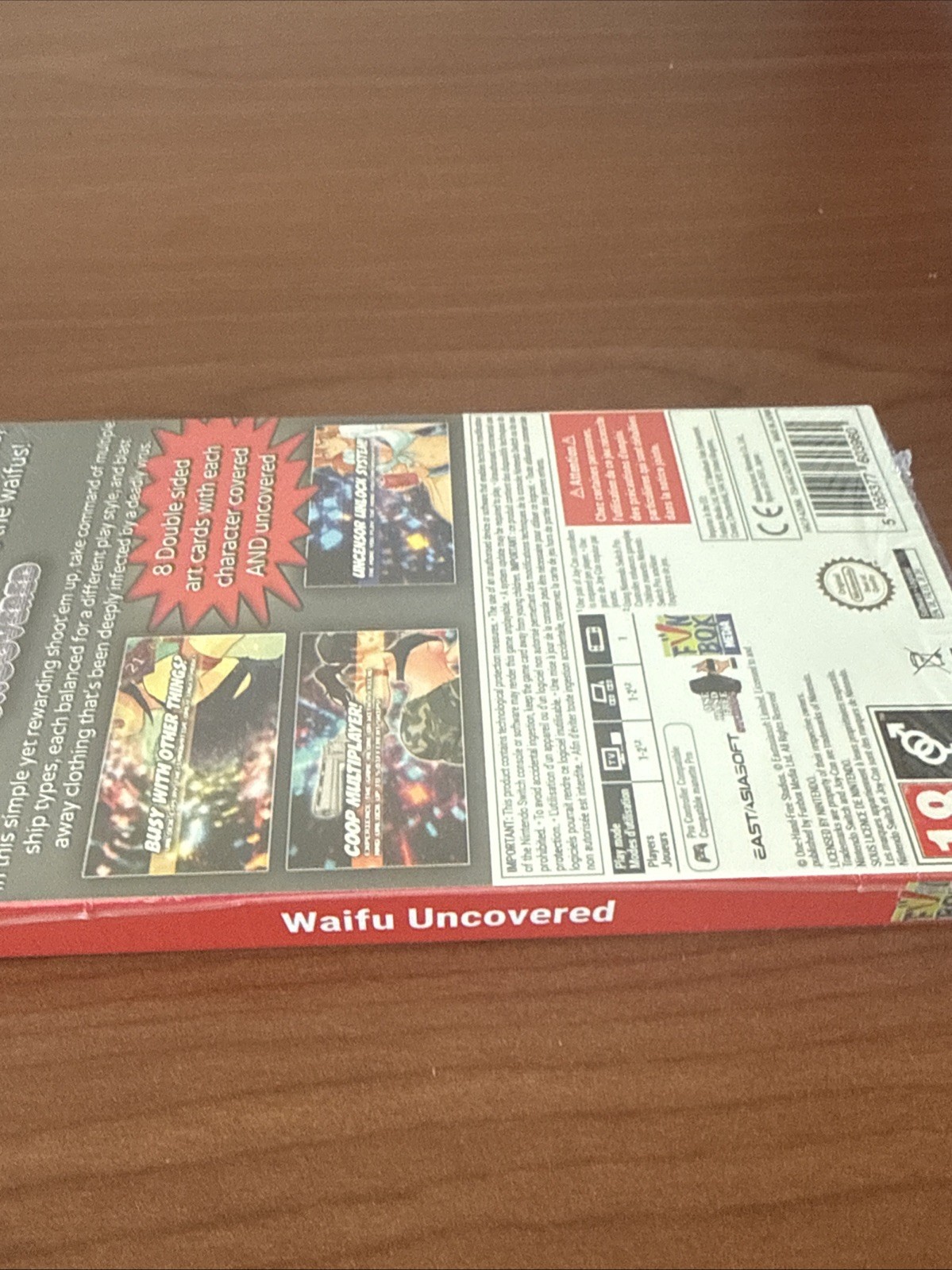 WAIFU UNCOVERED NEW FACTORY SEALED 2020 Authentic Region Free Nintendo Switch