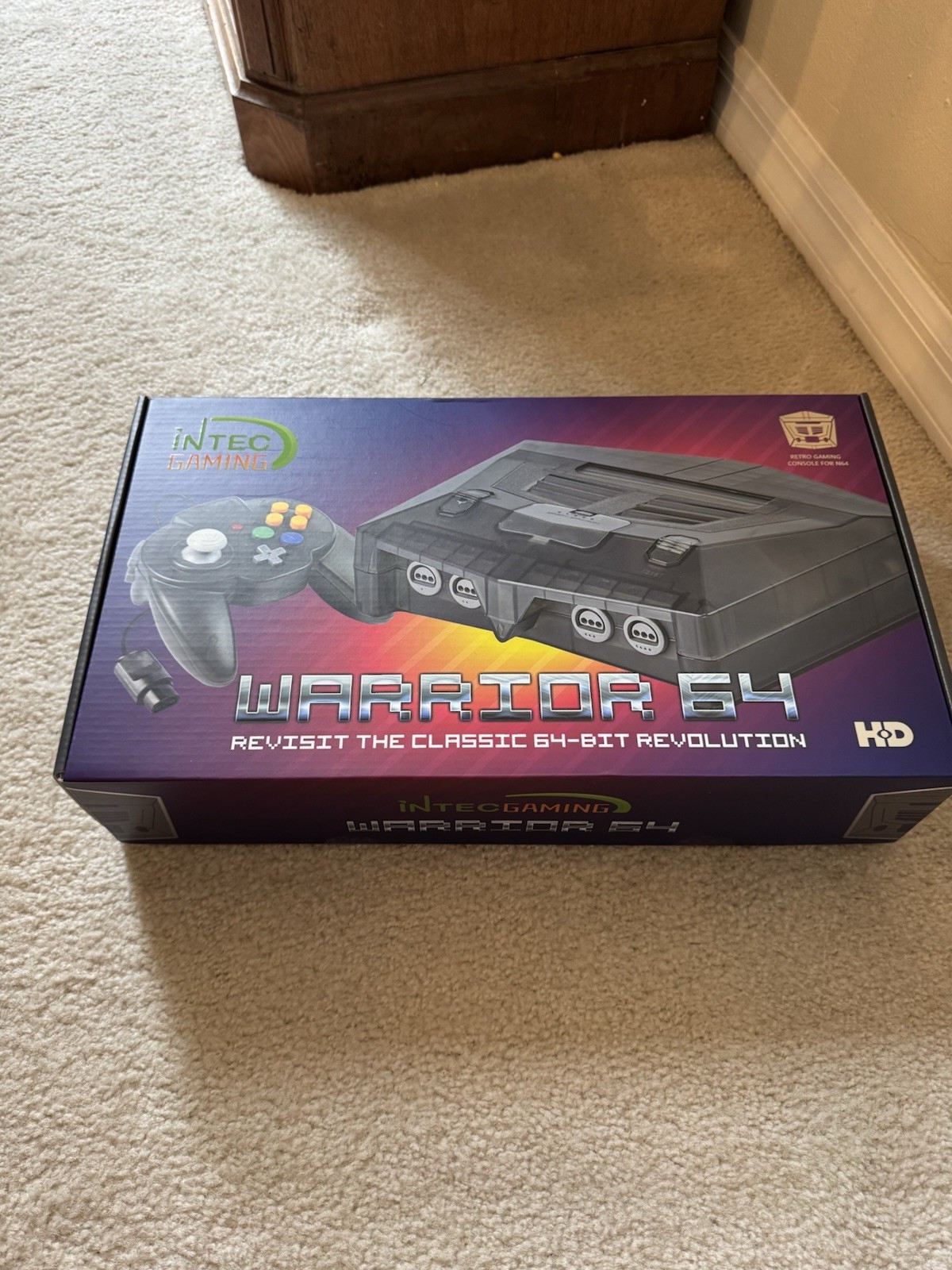 HD Nintendo Warrior 64 HDMI Nintendo 64 Compatible Grey Gray Smoke