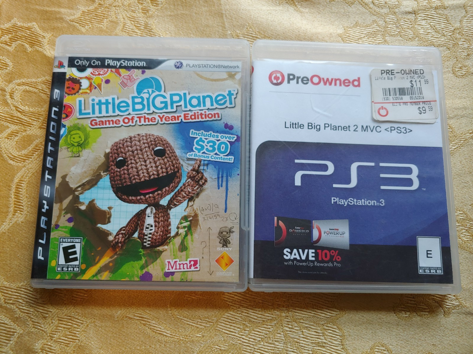 Little Big Planet-GOTY- 2009 black spine edition. CIB. Tested. And LBP2