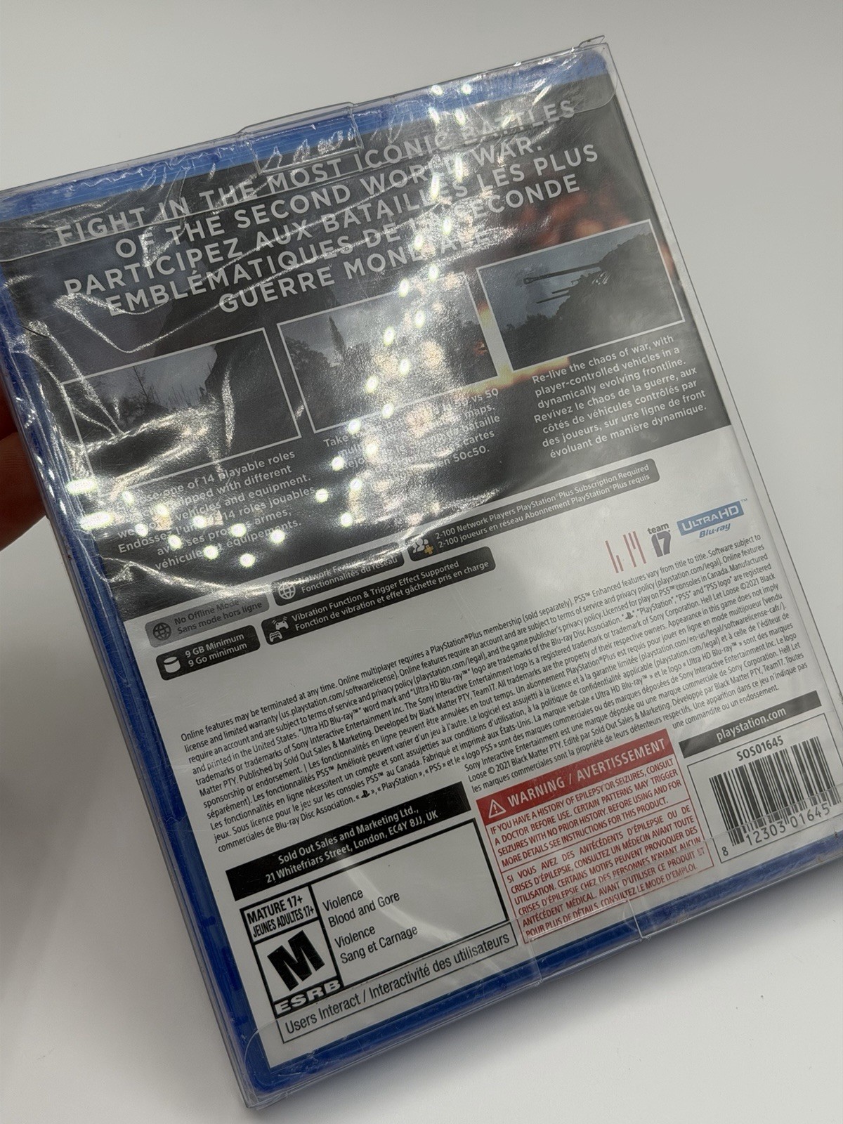 Hell Let Loose (Sony PlayStation 5, 2021) Brand New!!! Sealed!!!