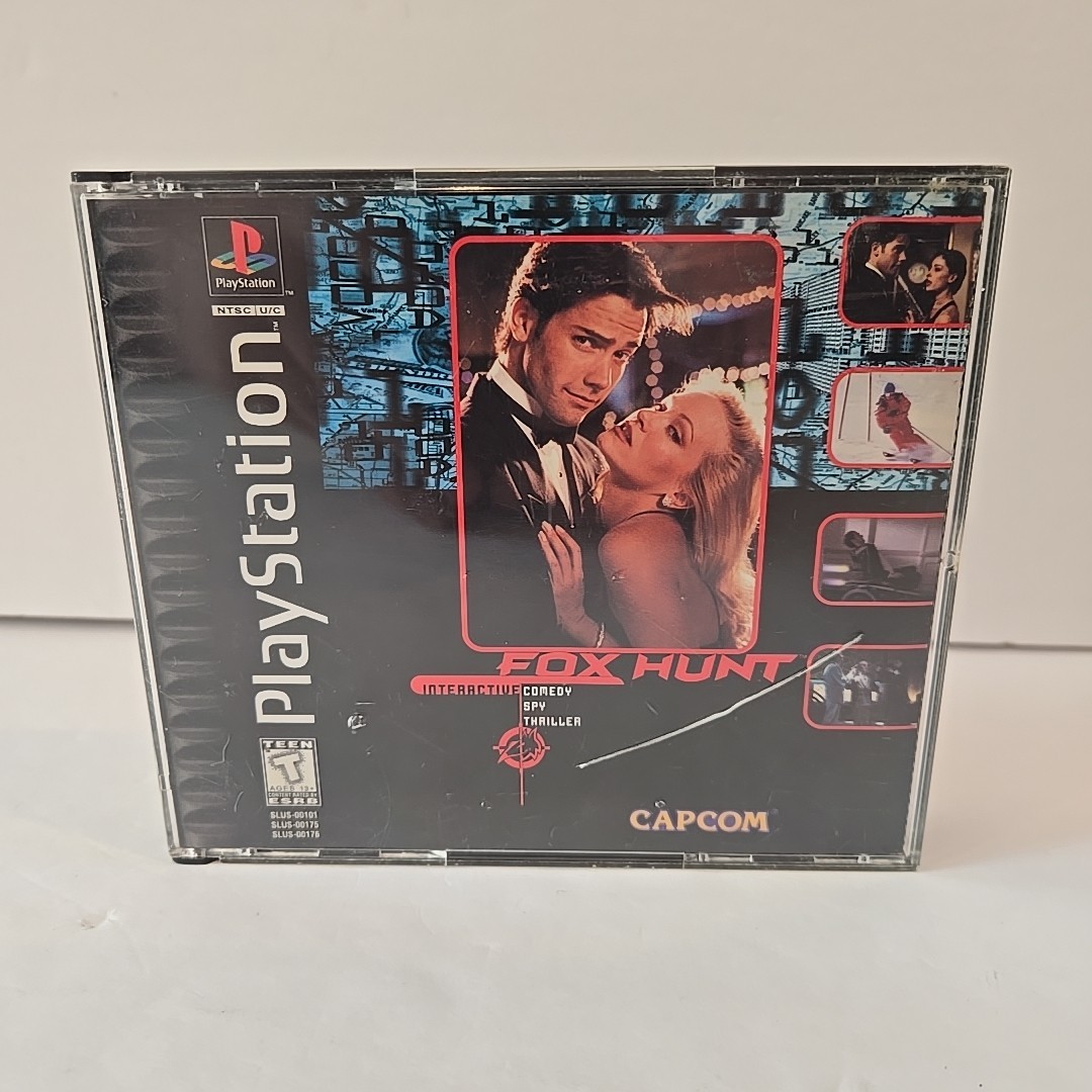 Fox Hunt (Sony PlayStation 1, 1996) PS1 — 3 Disc Set — No Manual
