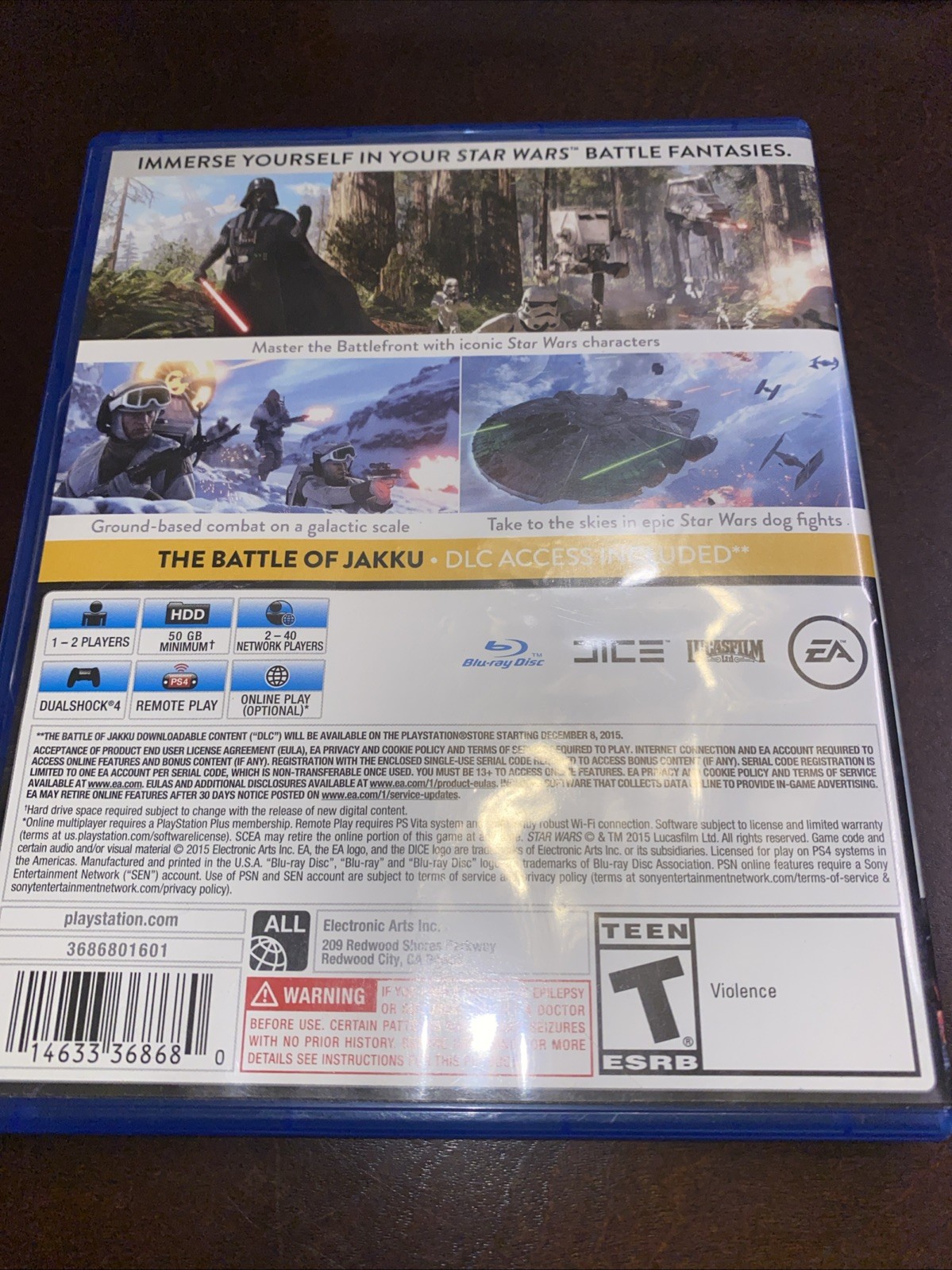 Star Wars Battlefront – Sony PlayStation 4