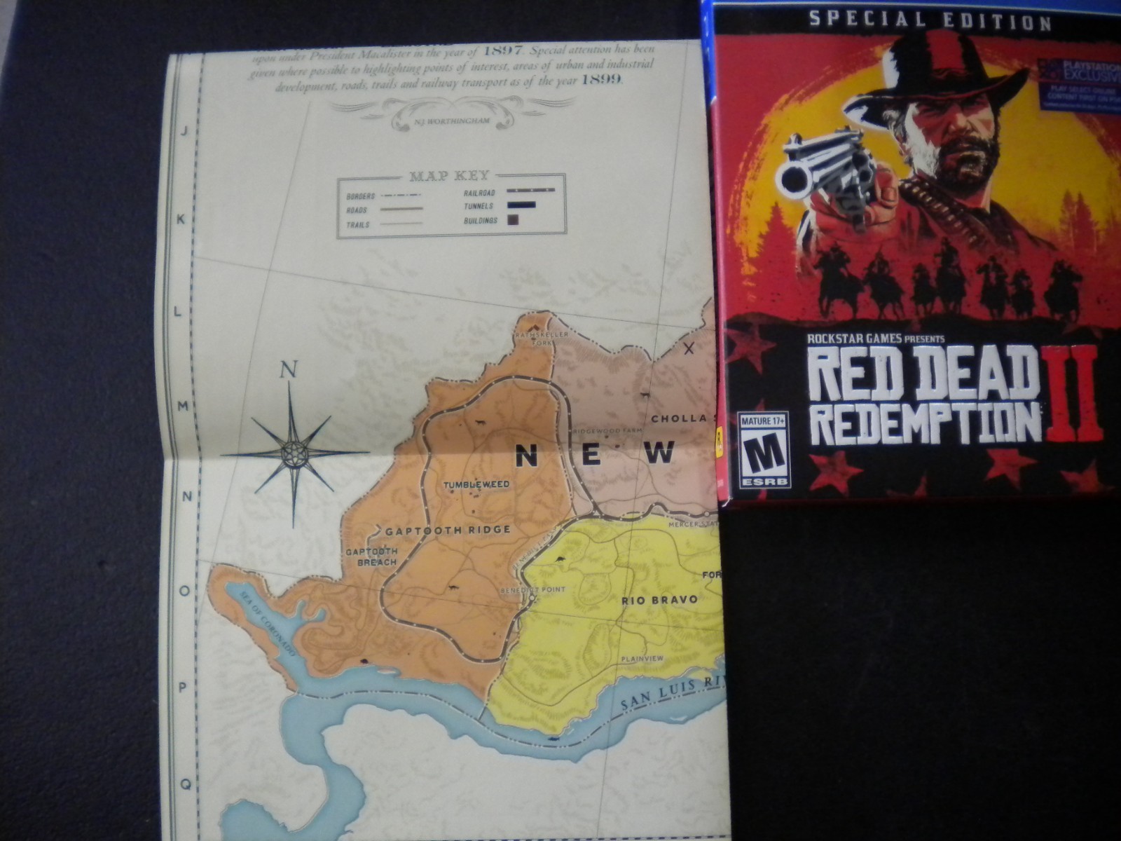 Red Dead Redemption 2 – Special Edition – Sony PlayStation 4 PS4 CIB Codes Maps