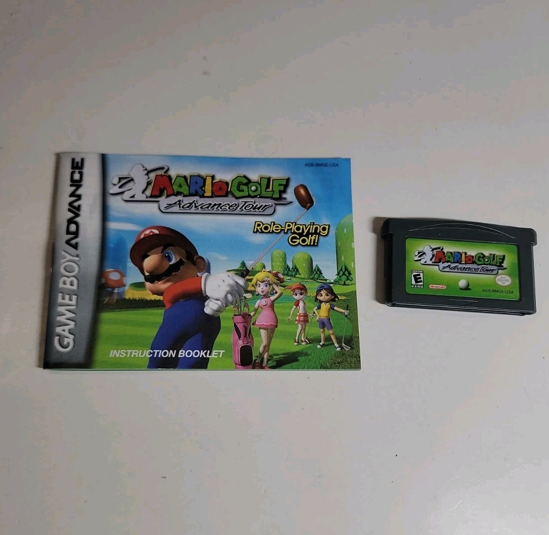 ​Mario Golf: Advance Tour (Game Boy Advance) – Authentic Loose With Manual