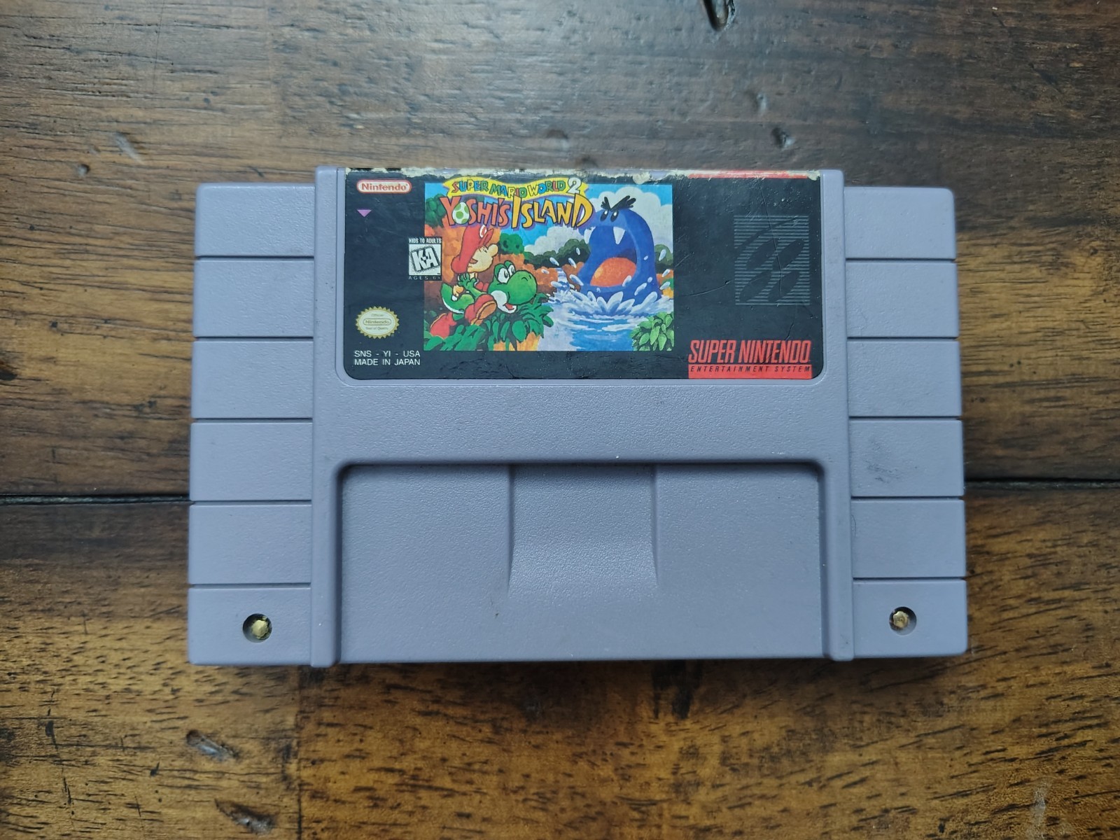 Super Mario World 2: Yoshi’s Island (Entertainment System, 1995) Cartridge Only