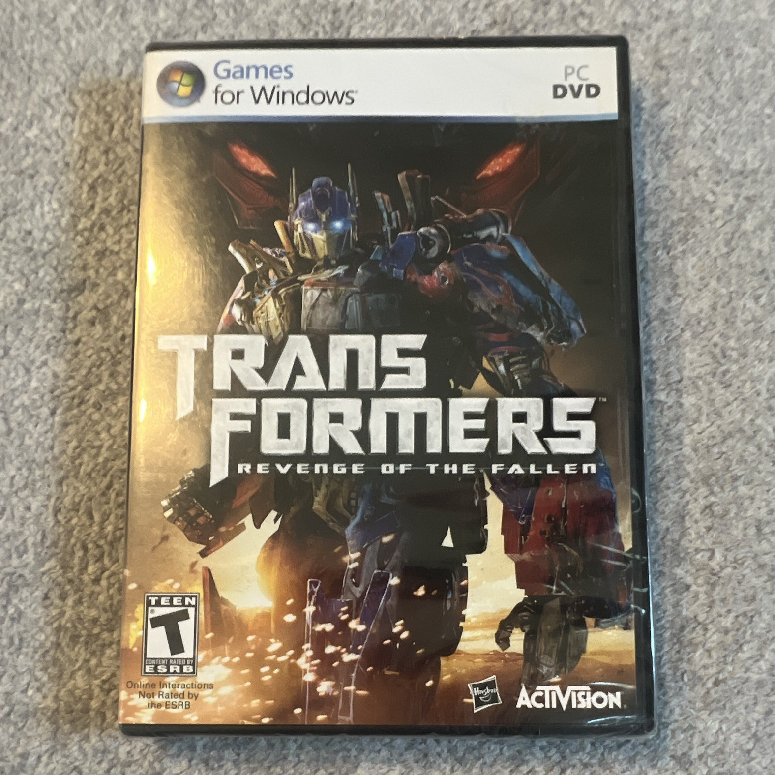 Activision Transformers: Revenge of the Fallen PC DVD-ROM T Teen 2009 NTSC-U/C