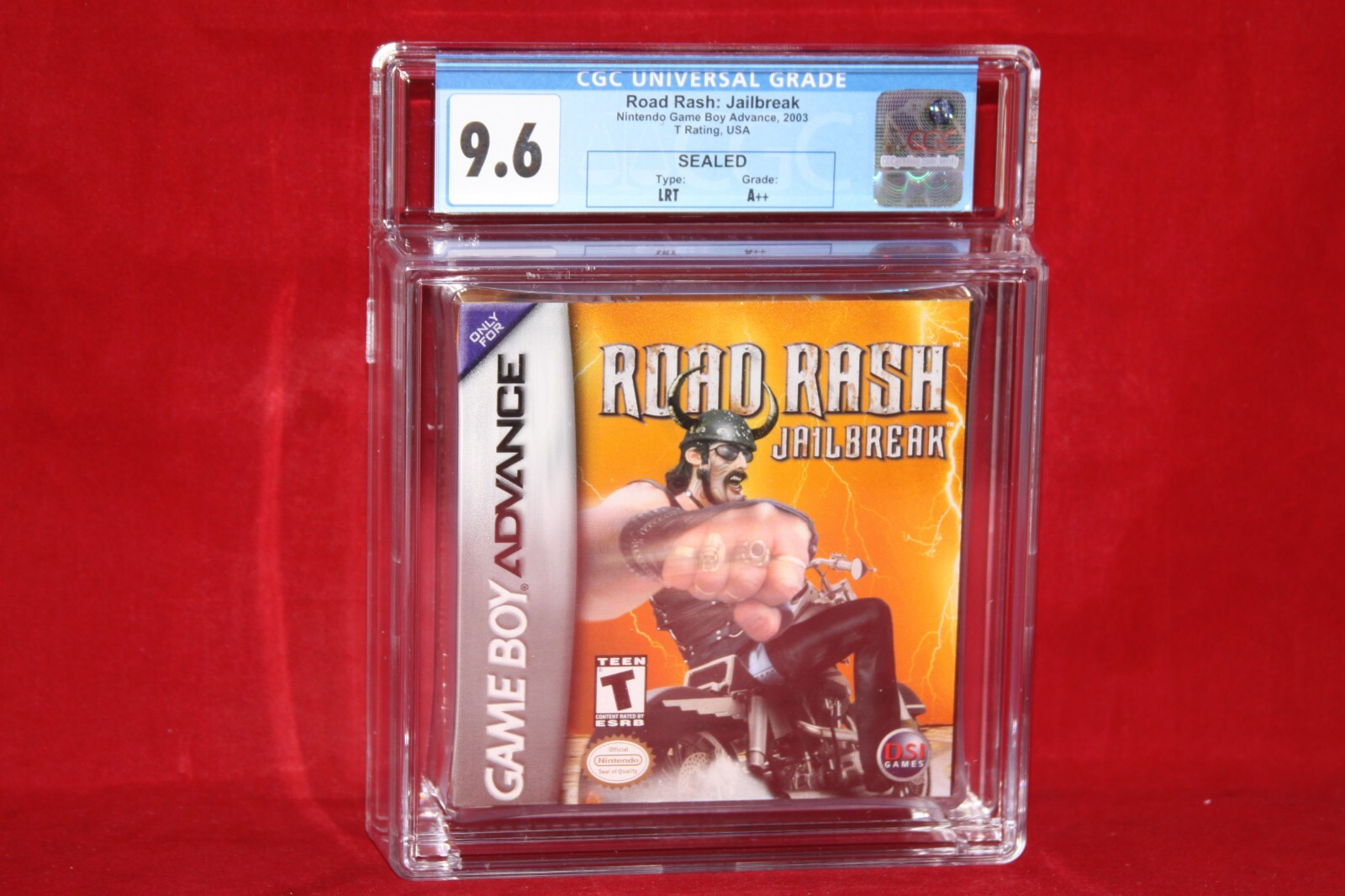 Road Rash: Jailbreak (Nintendo Game Boy Advance, 2003) Sealed CGC Graded 9.6 A++