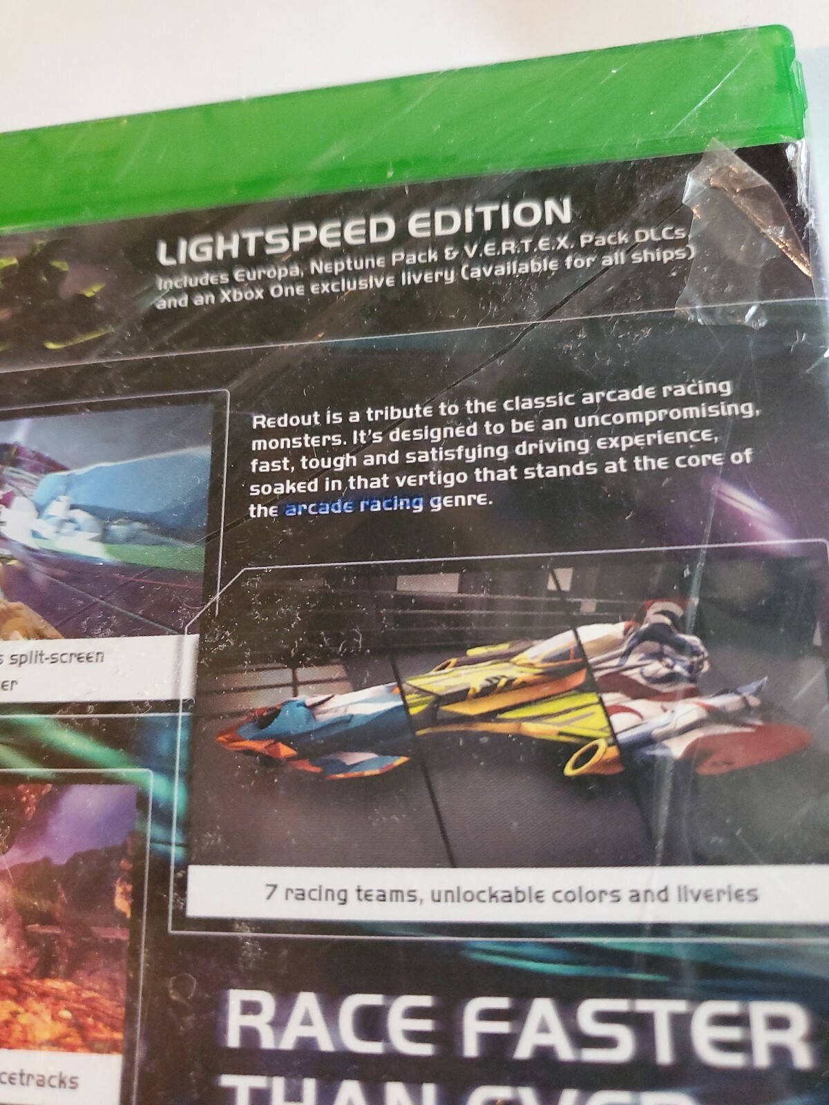Sealed Redout Lightspeed Edition (Microsoft Xbox One XB1) USA SHIPS FREE