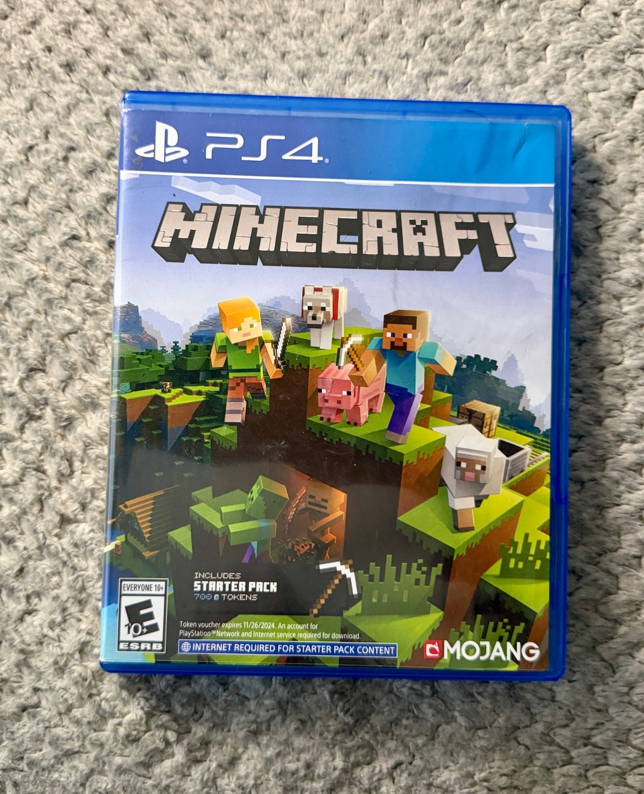 Minecraft Starter Pack PS4 Playstation 4 Complete