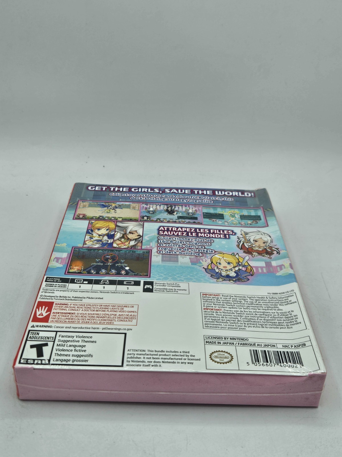 Super Bullet Break (Day One Edition) – Nintendo Switch – Sealed – Damaged