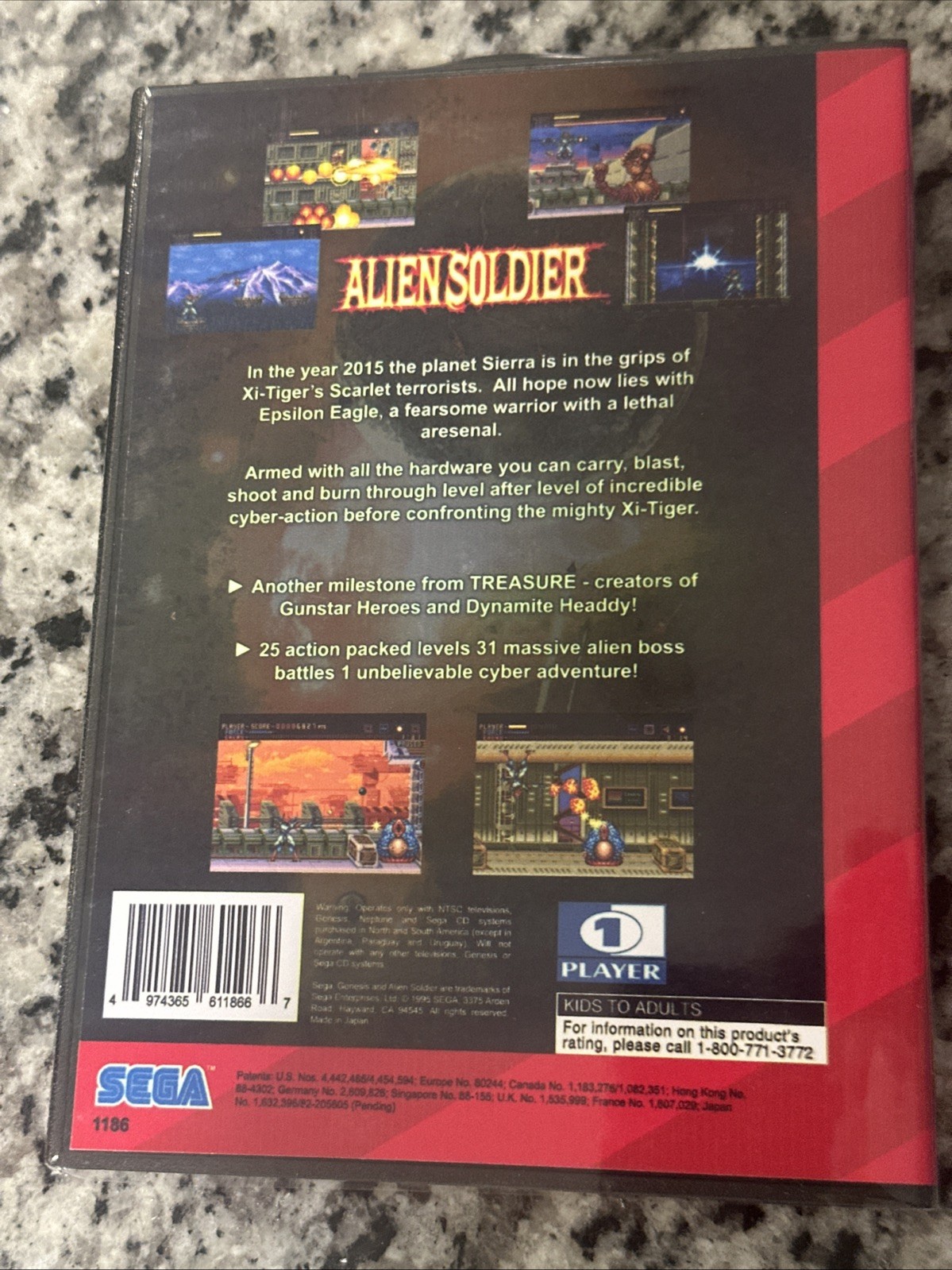 Alien Soldier (Sega Genesis)