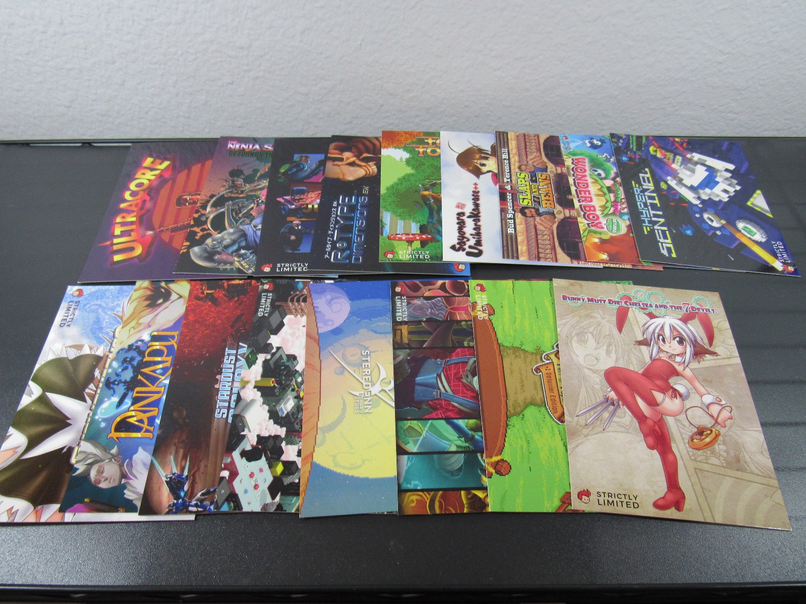 Strictly Limited Games Post Cards Lot 17 Total