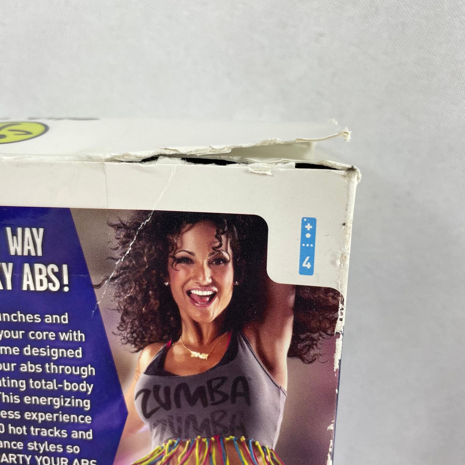 New/Sealed Zumba Fitness Core Big Box Nintendo Wii Video Game workout belt