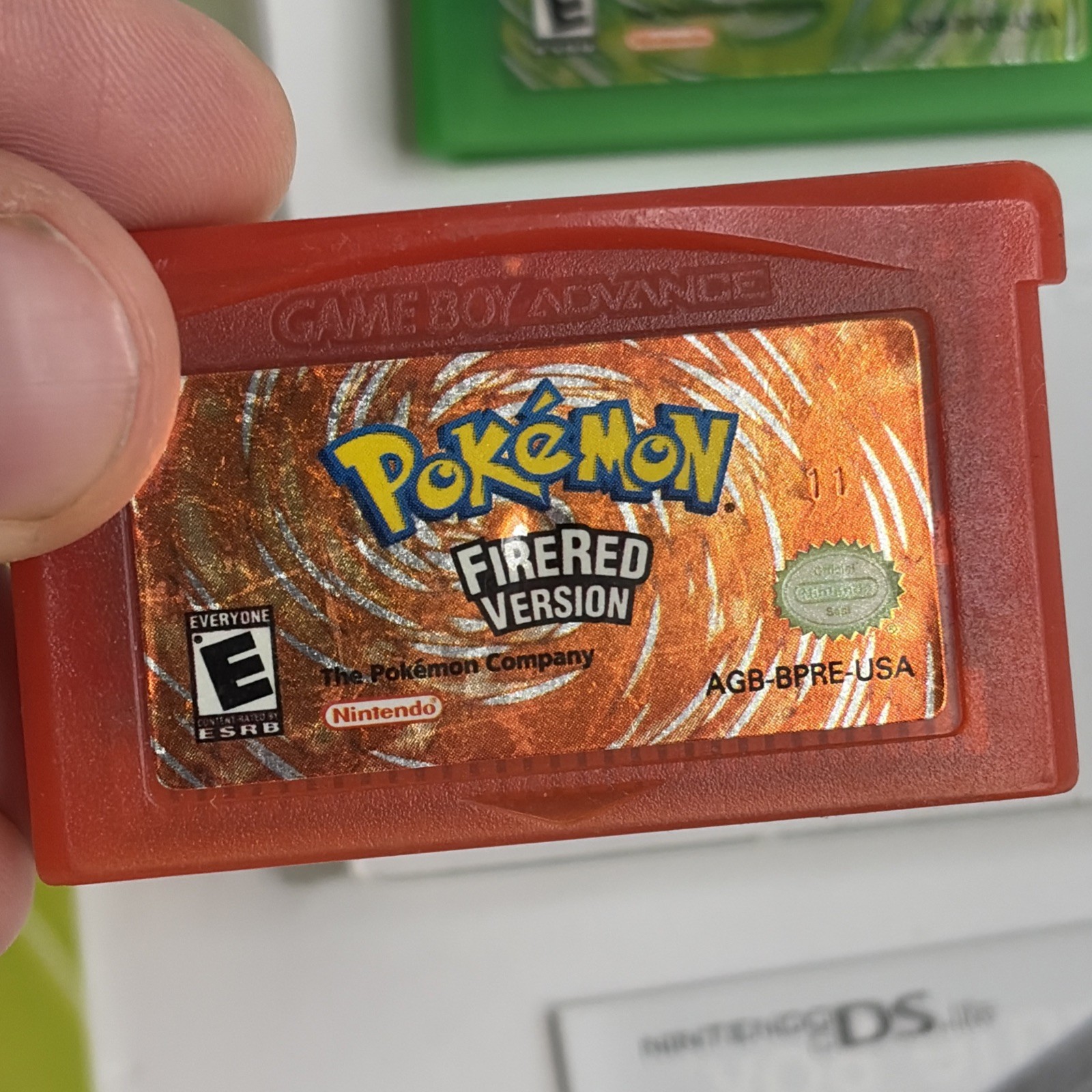 NICE Authentic Pokemon FireRed & LeafGreen COMPLETE Box Game Boy Advance GBA CIB