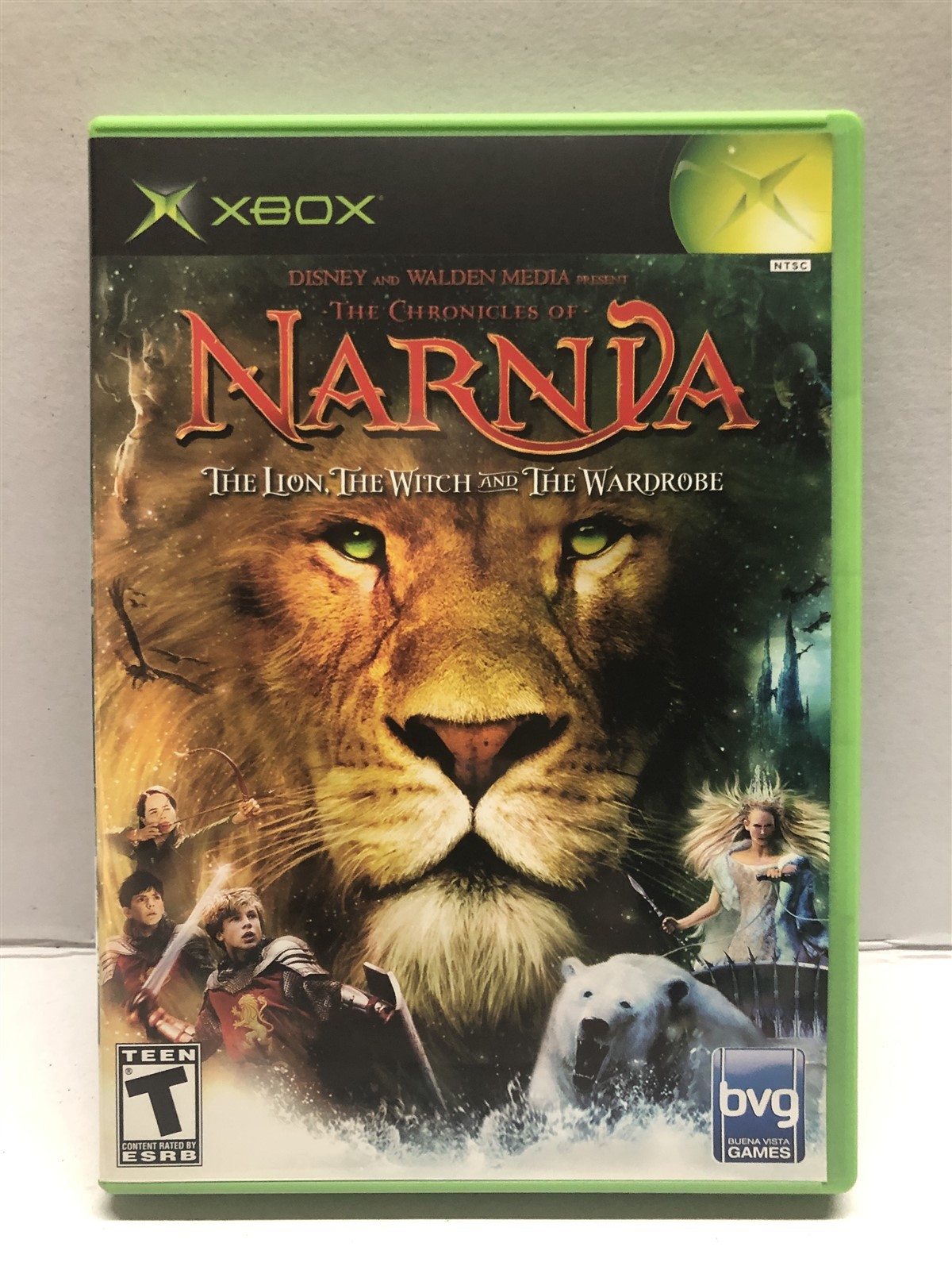 Chronicles of Narnia The Lion, the Witch, and the Wardrobe (Xbox, 2005) Complete