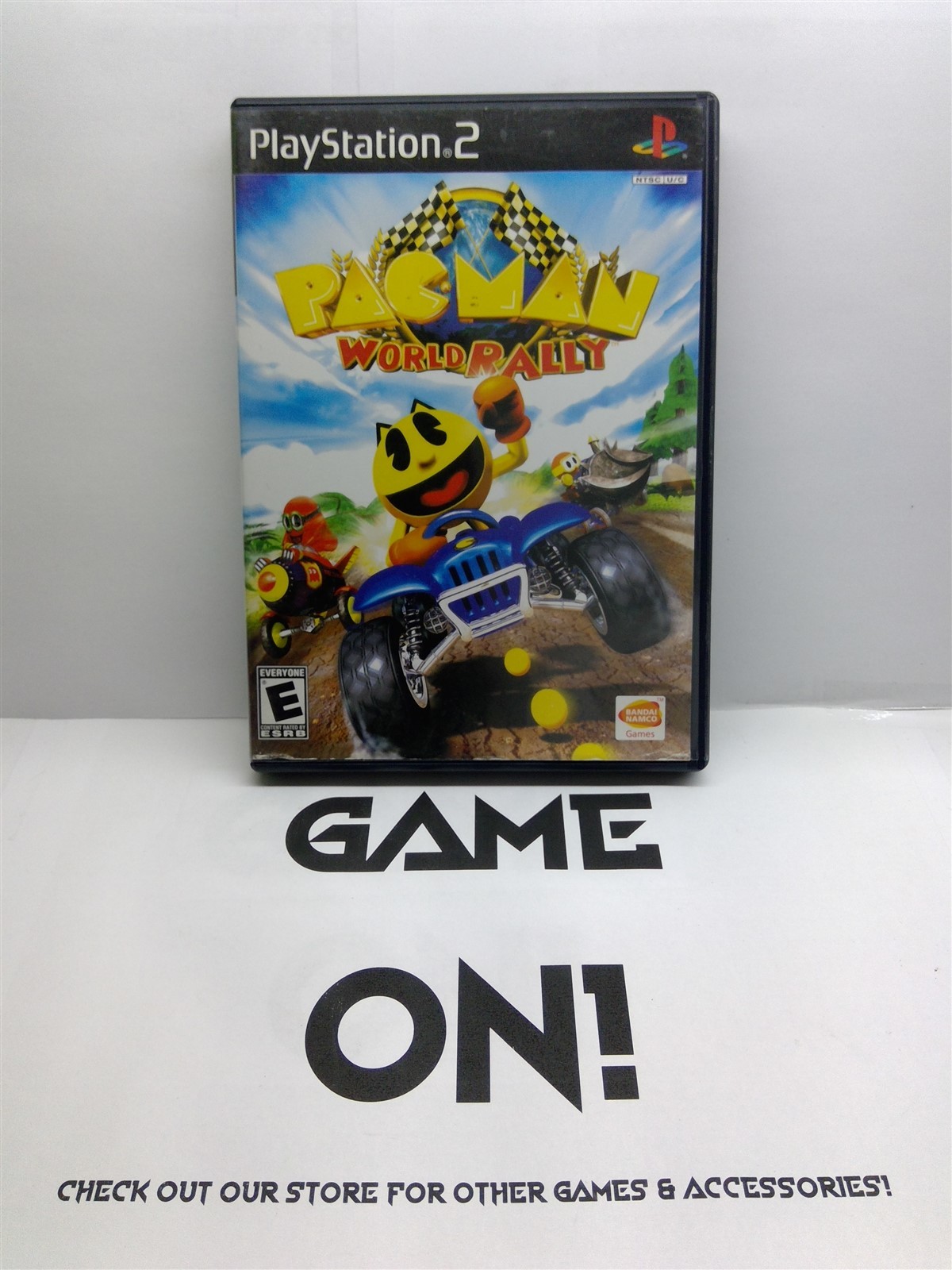 Pac-Man World Rally (PlayStation 2, 2006) Complete w/ Manual – Fast Free Ship