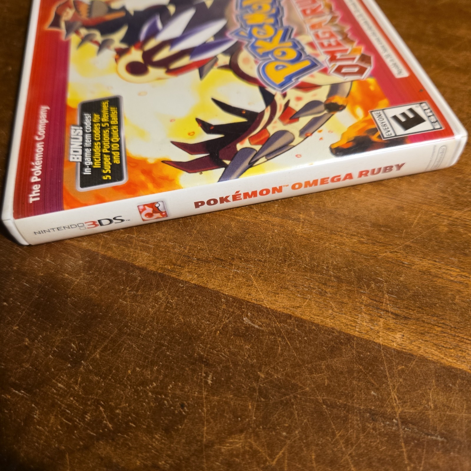 Pokemon Omega Ruby – BONUS Variant -Original Case -NO GAME, No Inserts