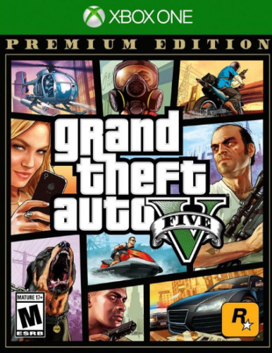 [ GTA 5 ] Grand Theft Auto V *PREMIUM EDITION* (XBOX One) New